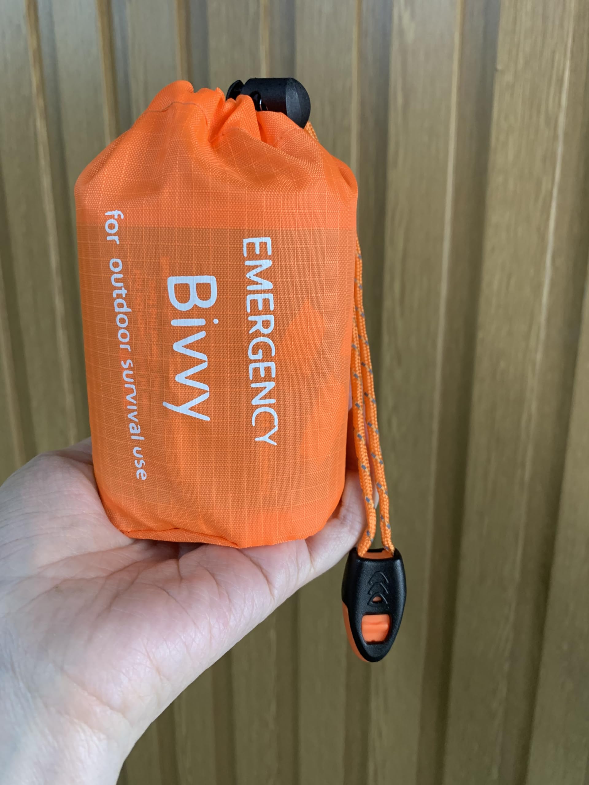Sacco A Pelo Coperta Termica Emergenza Telo Termico Sopravvivenza Kit Sopravvivenza Montagna Bivy Bag Fischio Rifugio Di Emergenza Impermeabile Resistente Al Vento A Piedi