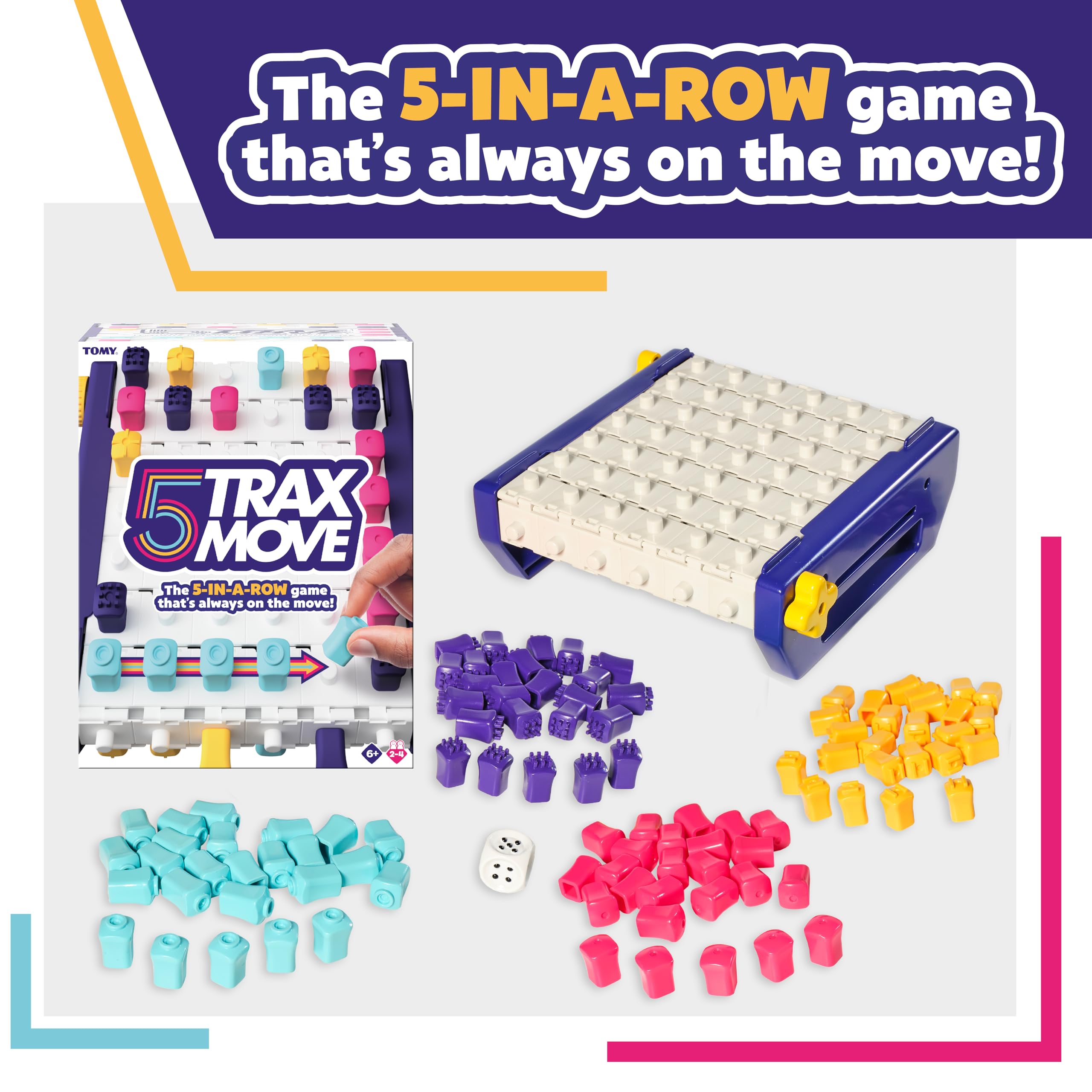 TOMY 5 Trax Move, Multicolor - Image 3