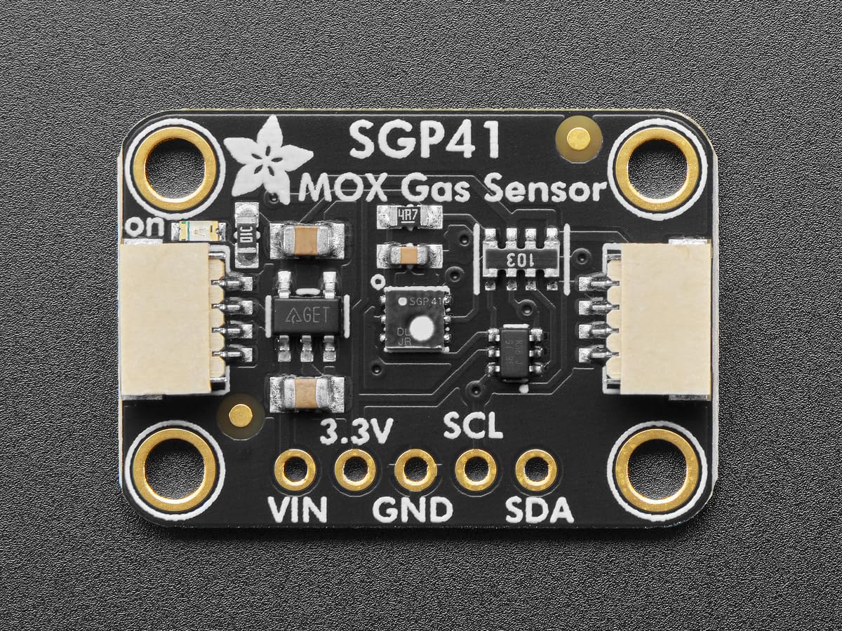 Adafruit SGP41 Mehrkanal-Gassensor Breakout-Board, VOC & NOx, STEMMA QT/Qwiic, 6455