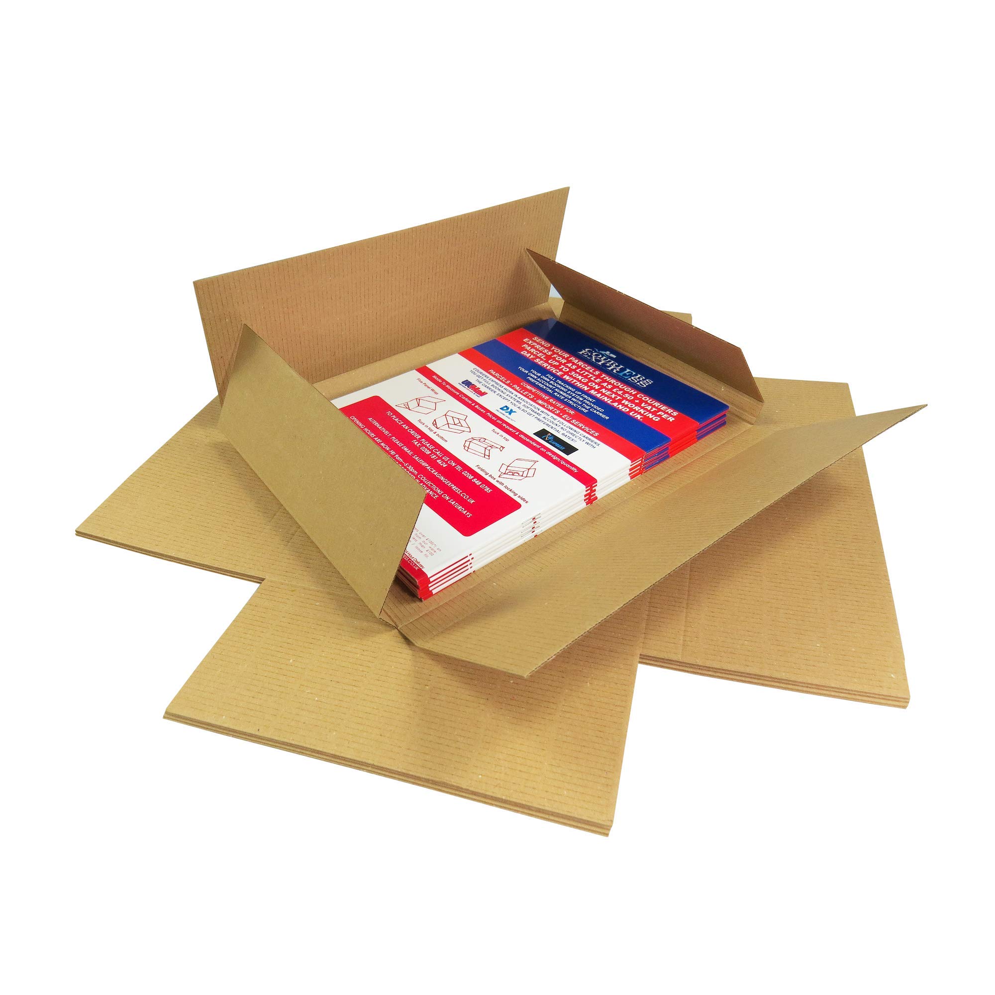 50 x C4 A4 Size Strong Max Large Letter PIP Shipping Maltese Cross Postal Postage Mailing Boxes for Royal Mail | Internal Dimensions : 337x236x19mm