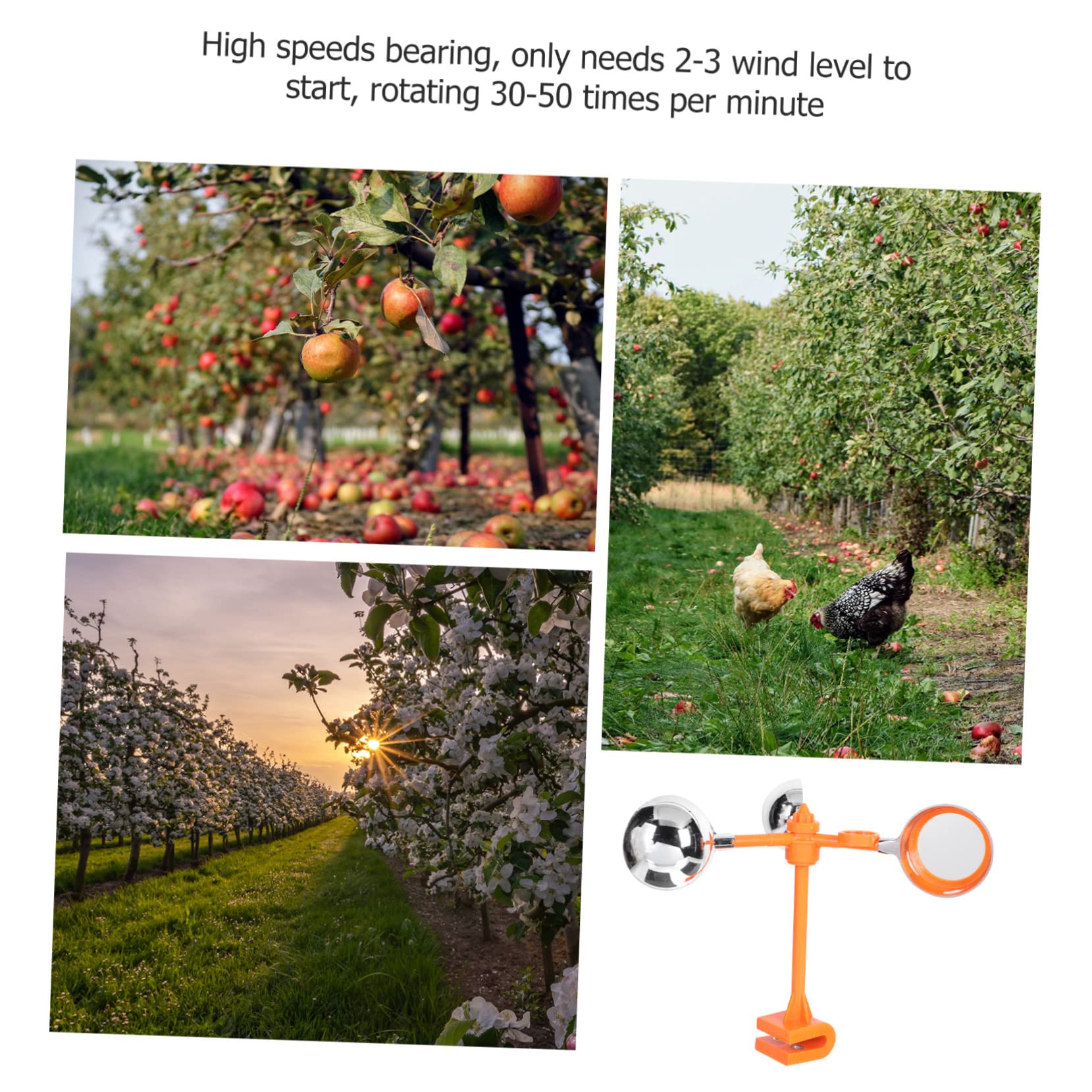 3 Pz per Uccelli del spaventapasseri Scarecrow deterrente del picchio per Impermeabile per Esterni per plastica
