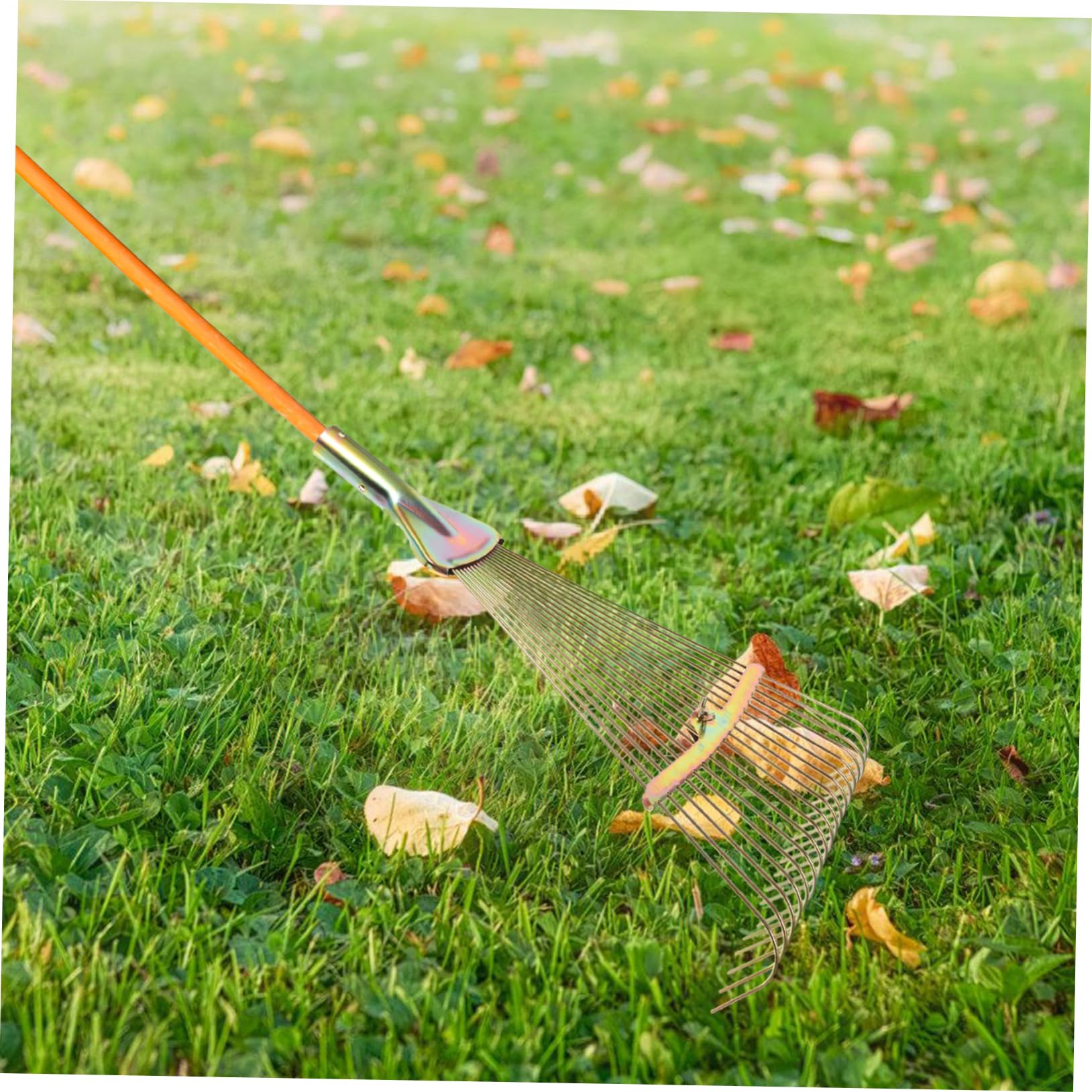 SUPVOX Rastrello Da Giardino Pieghevole Carbonio Strumento Multiuso Per Raccolta Foglie e Pulizia Del Giardino Efficiente e Resistente Per Terreni e Aiuole
