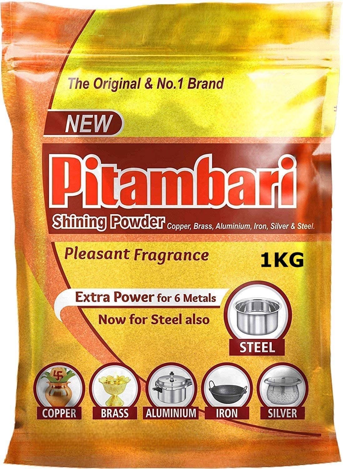 Pitambari Shining Powder For Six metals cleaner (1KG)-picture-15