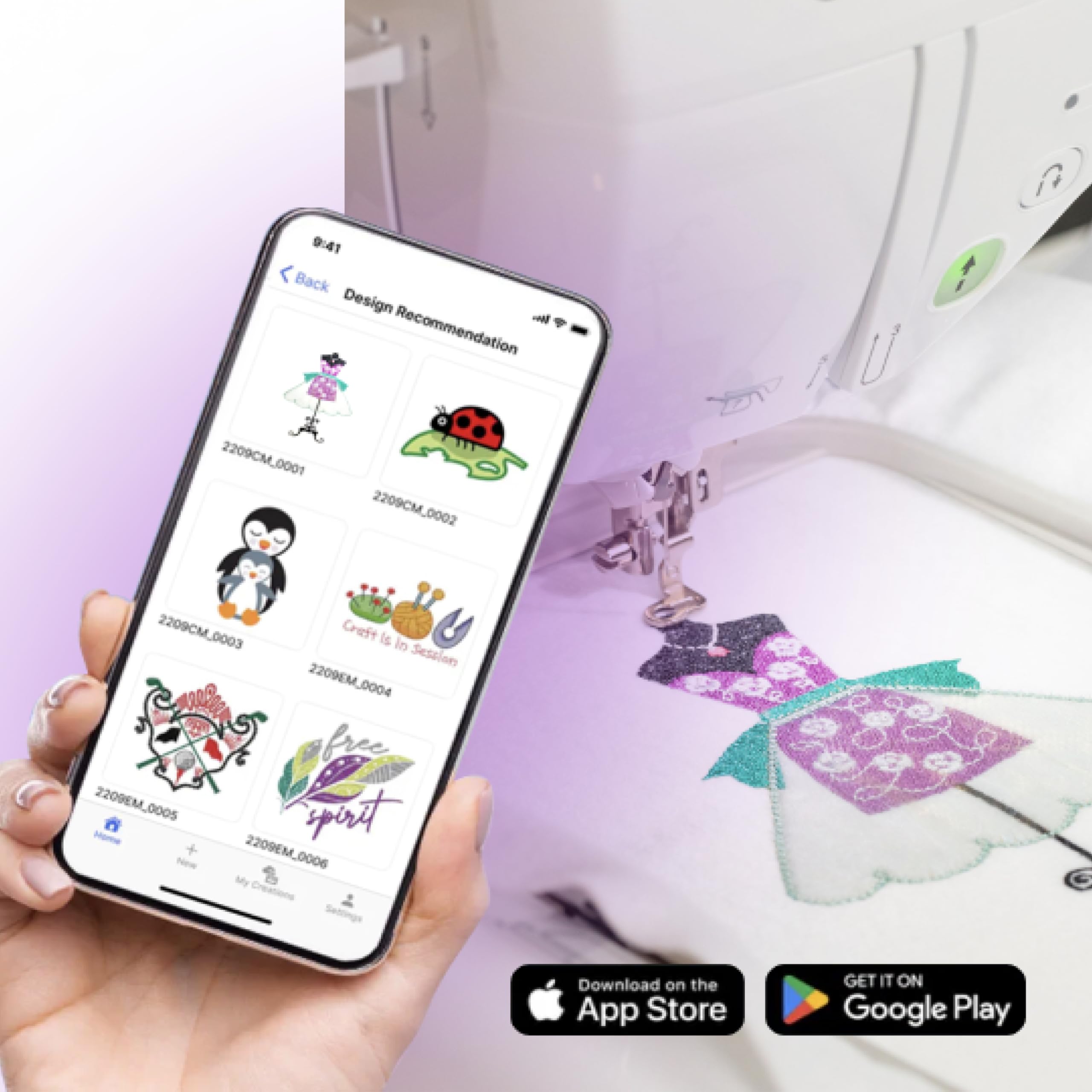 VIOLA e Brother Innov-Is MV (Meraviglia) Macchina da Cucire, Ricamare, Quilting e Patchwork, 181 Punti Cucito, 135 Ricami, Ricamatrice Wireless