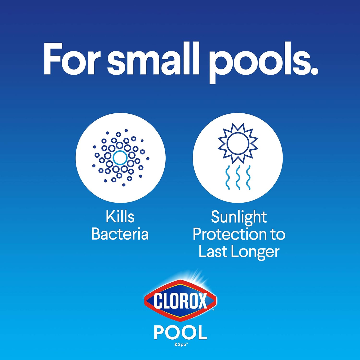 Clorox Pool&Spa Small Pool 1" Chlorinating Tablets 1.5 lb