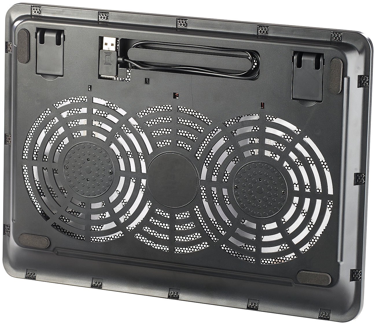 Tablette De Ventilation Notebook 15,6" Callstel - 5 Ventilateurs Bleu, 3 Modes, Réglable