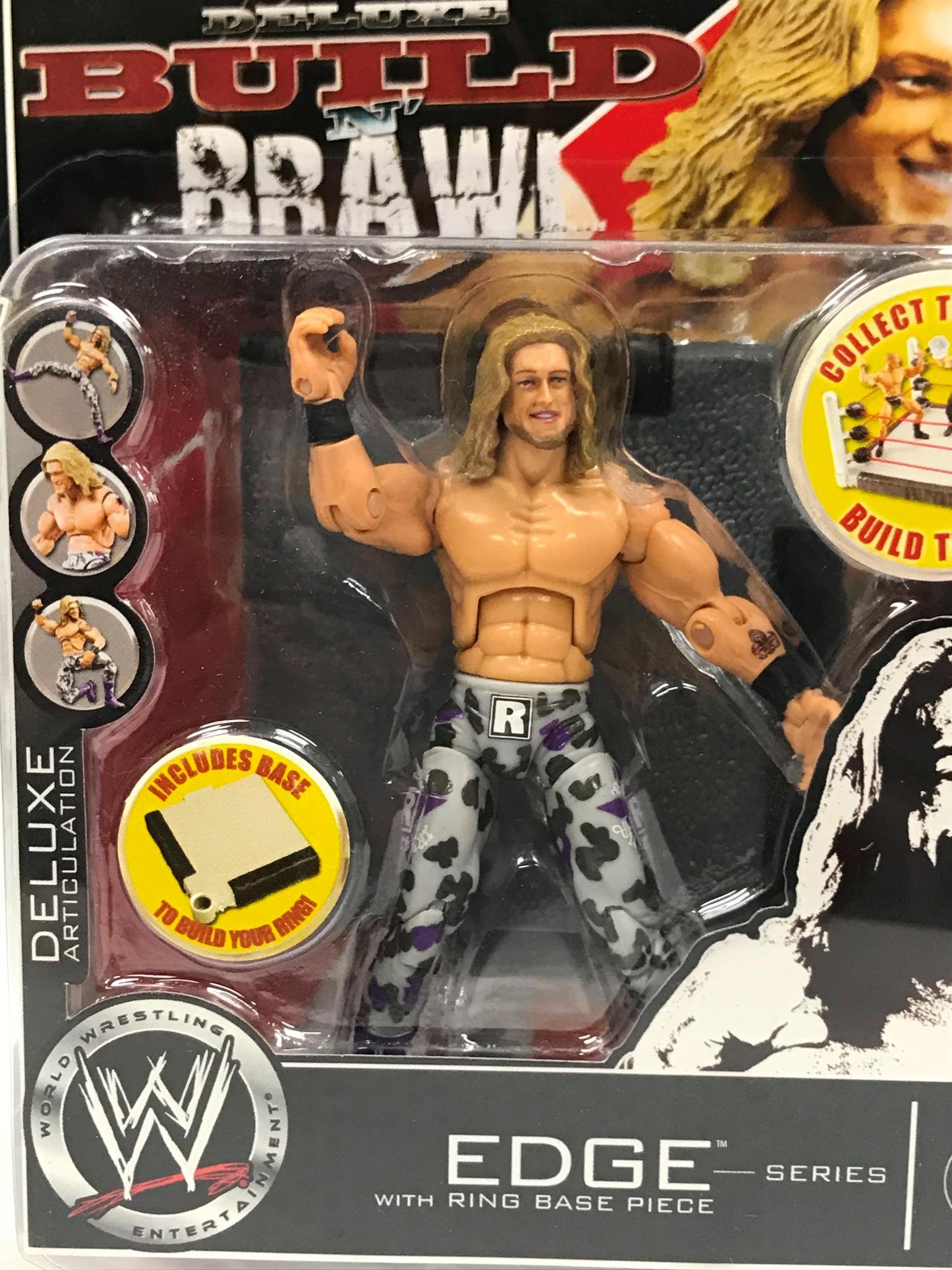 Deluxe Build N' Brawl WWE Wrestling Edge Series 1 Action Figure