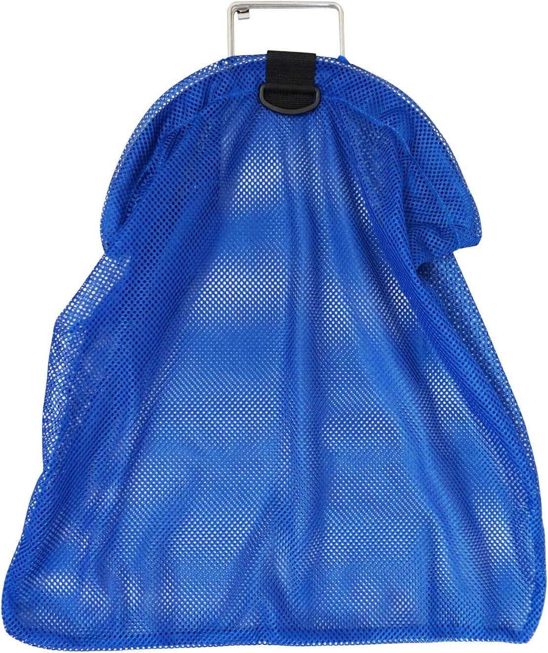 Spearfishing 5mm SS Wire Handle Blue Fish Bag Net Mesh, Large 26"