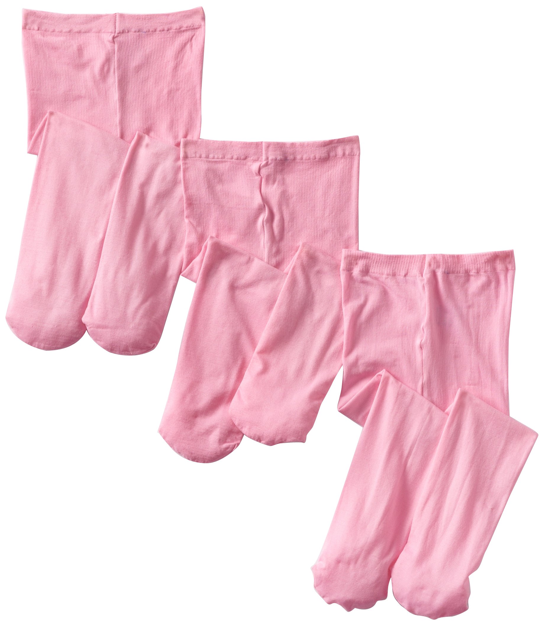 Jefferies Socks Baby-girls Infant Smooth Skin Tights 3 Pair Pack