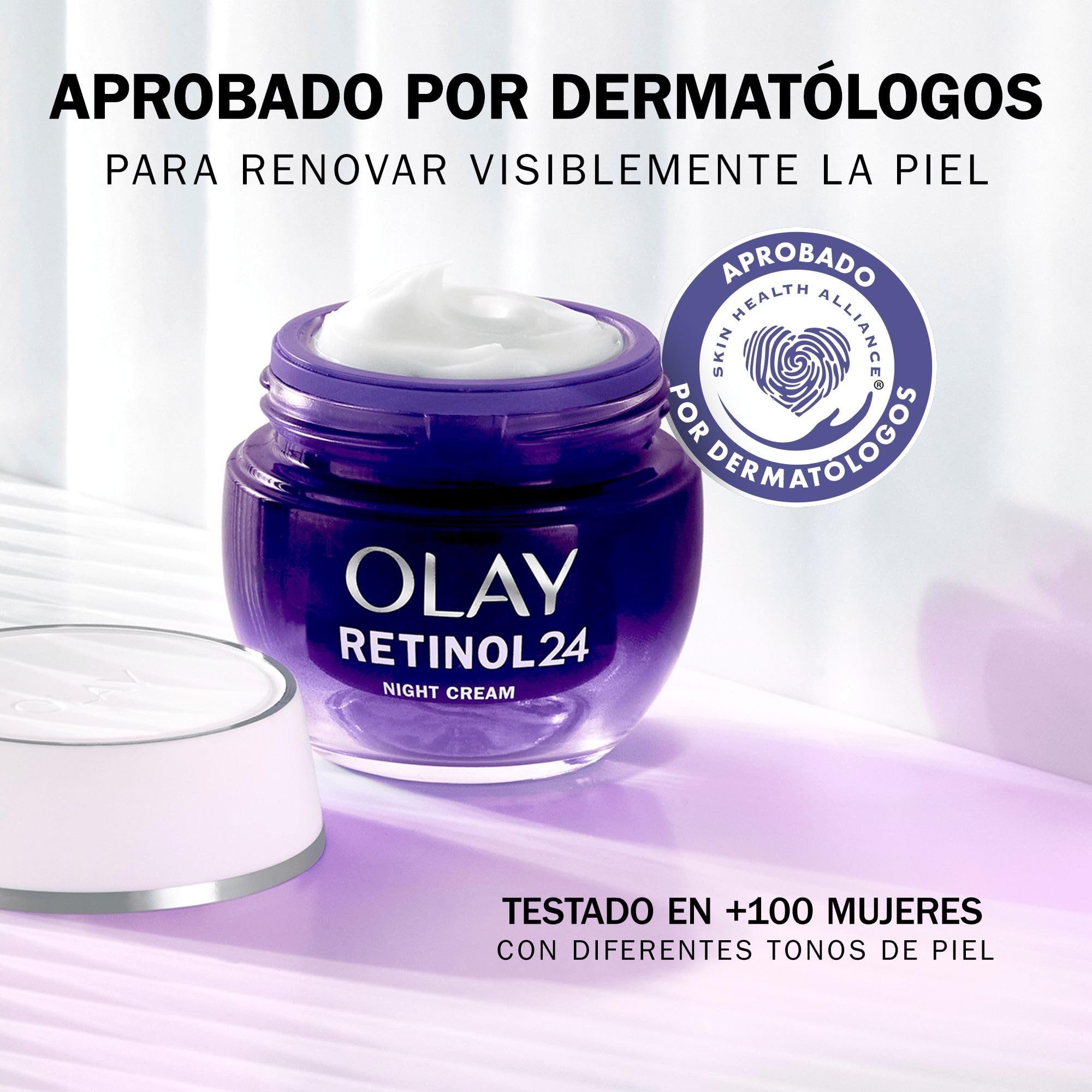 Olay Retinol24 Crema De Noche 50ML Y Olay Vitamin C + SPF30 Crema De Día 50ML. Pack De 2 Cremas. Piel Más Hidratada, Luminosa Y Radiante