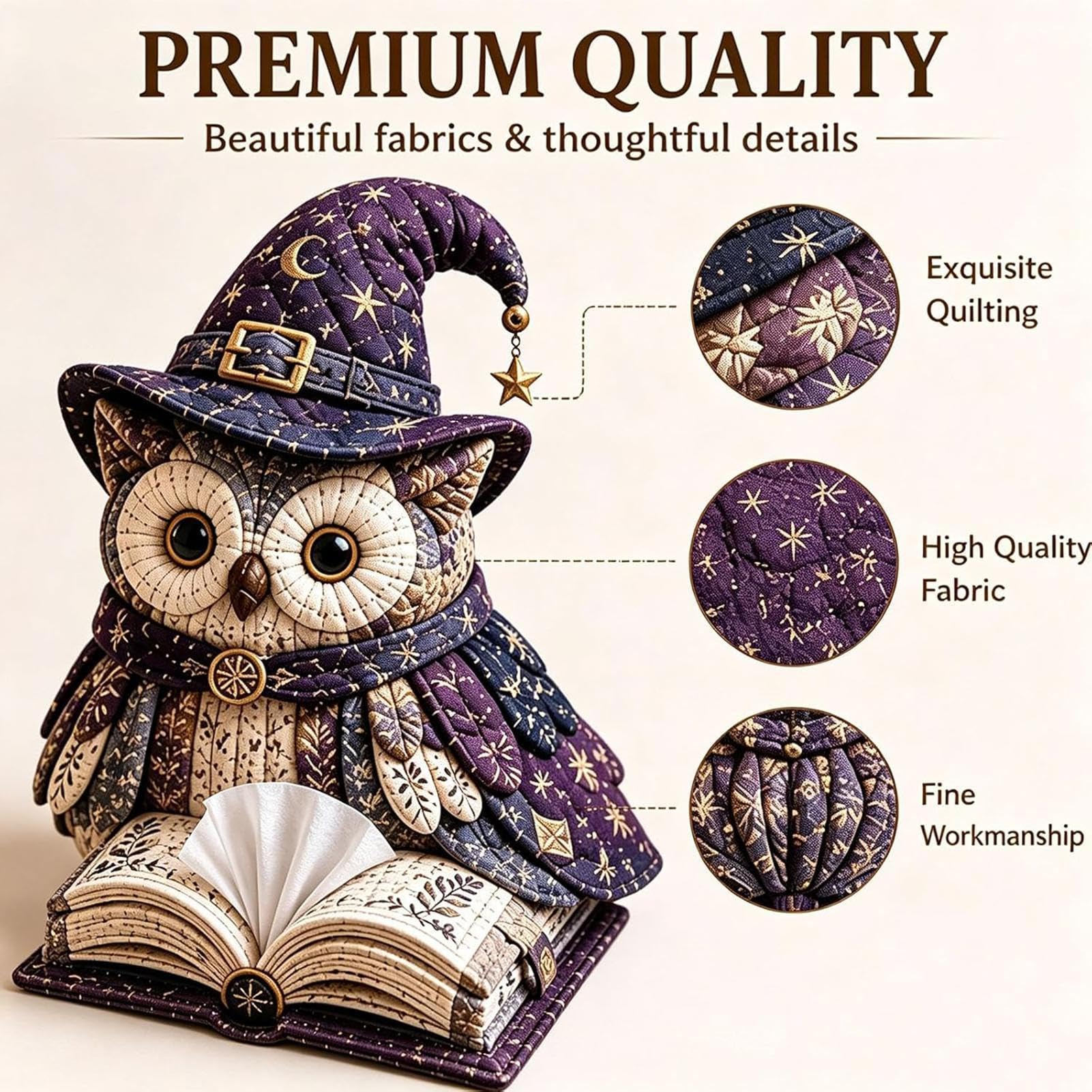 Kit De Costura Para Principiantes Decoración DIY Hecha A Mano Adorable | Kit Costura Diy Para De De Pañuelos Para Principiantes, Mujeres, Amantes Manualidades, Familia, Vacaciones, Cumpleaños y