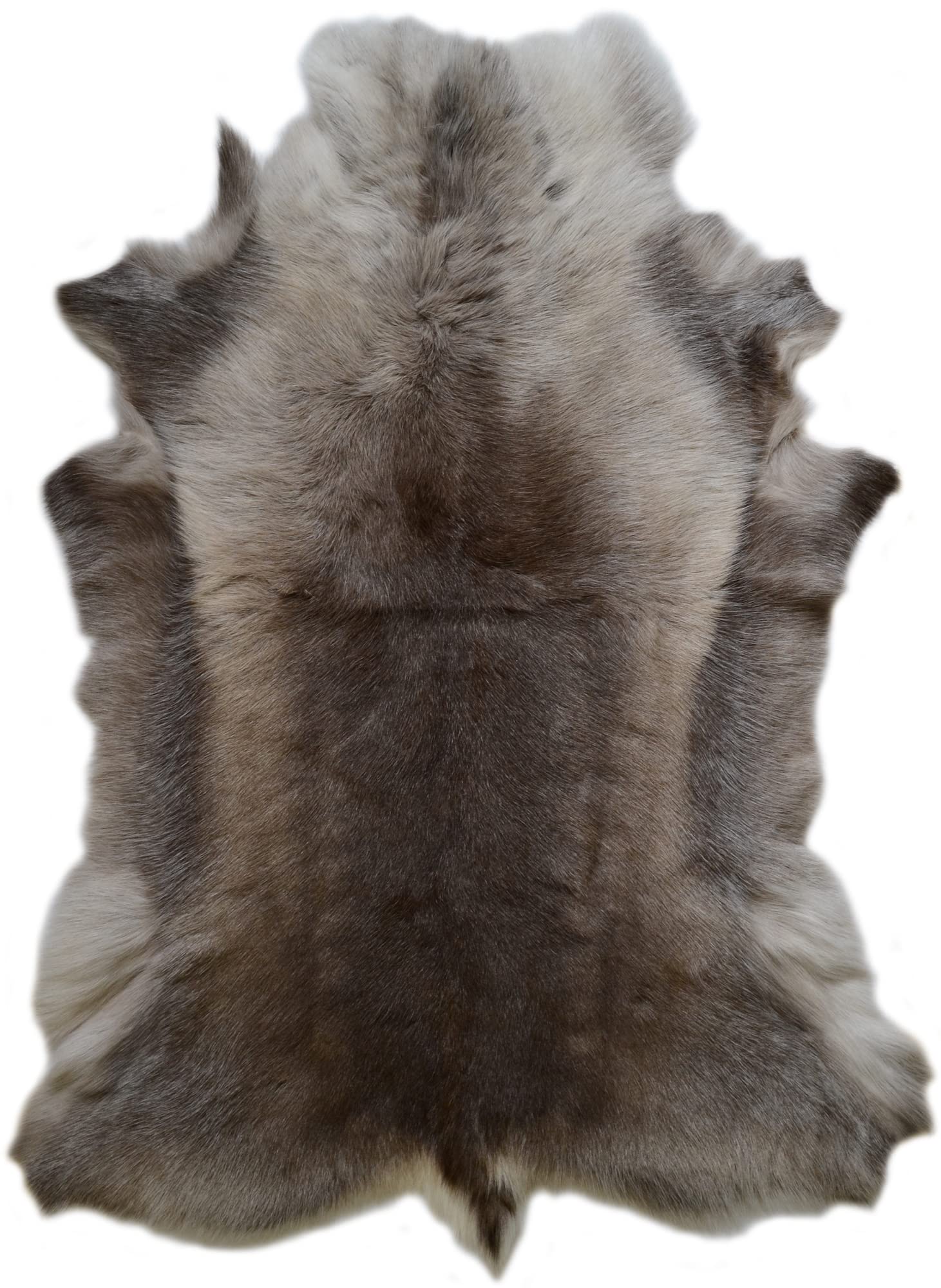Snugrugs Genuine Premium Reindeer Hide Dark Markings Large