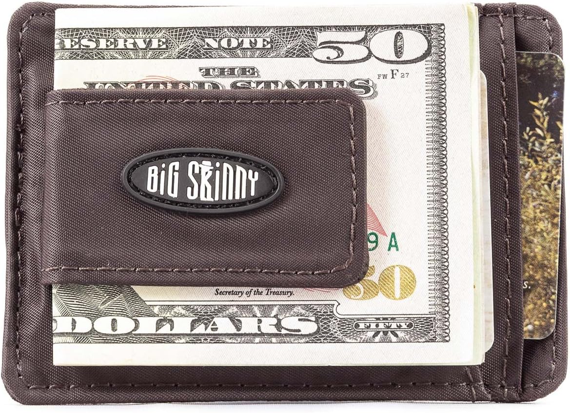 Big Skinny Men's Magnetic Money Clip Slim Wallet, Holds Up to 12 Cards - Image 3