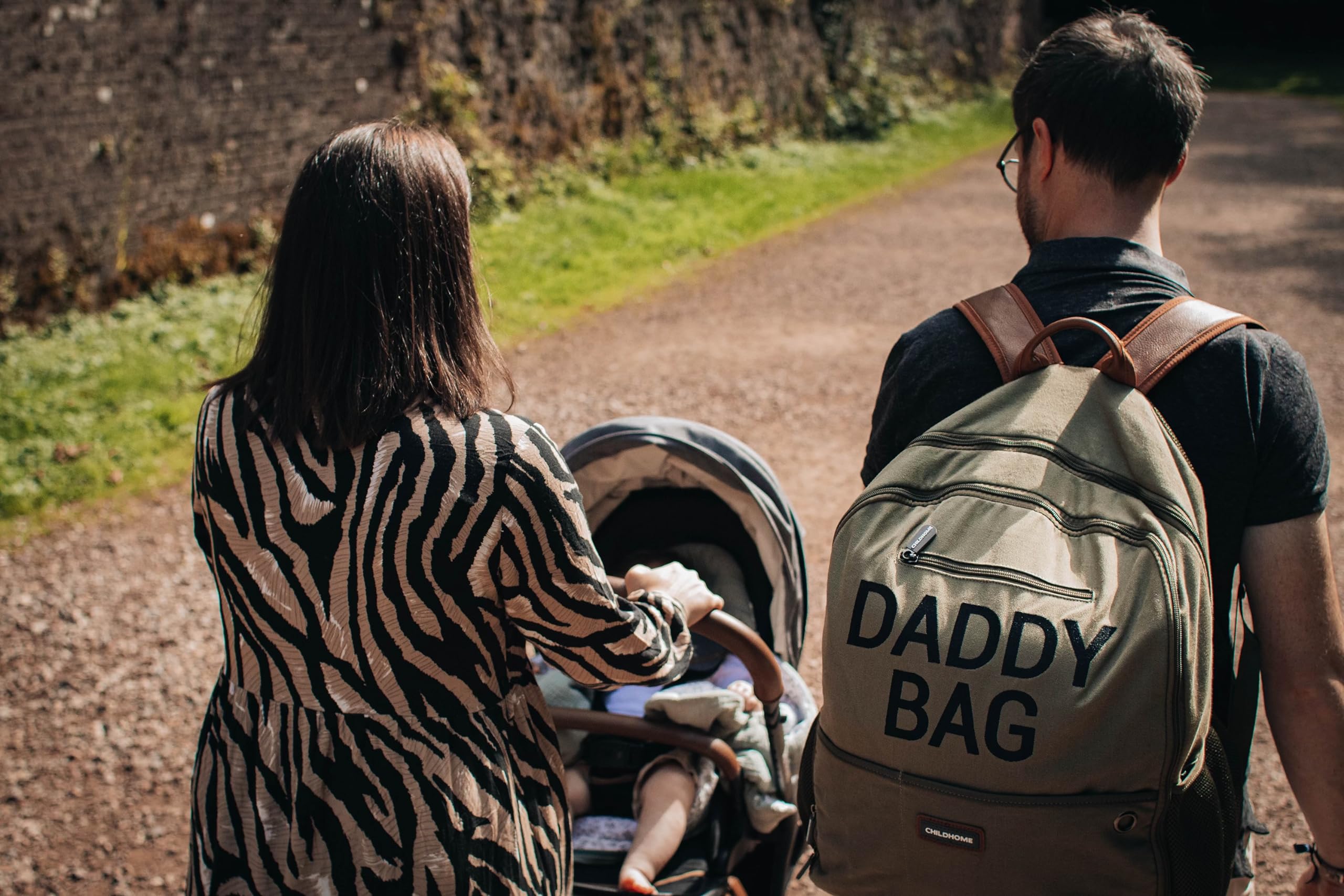 Childhome Zaino fasciatoio Daddy Bag, cachi