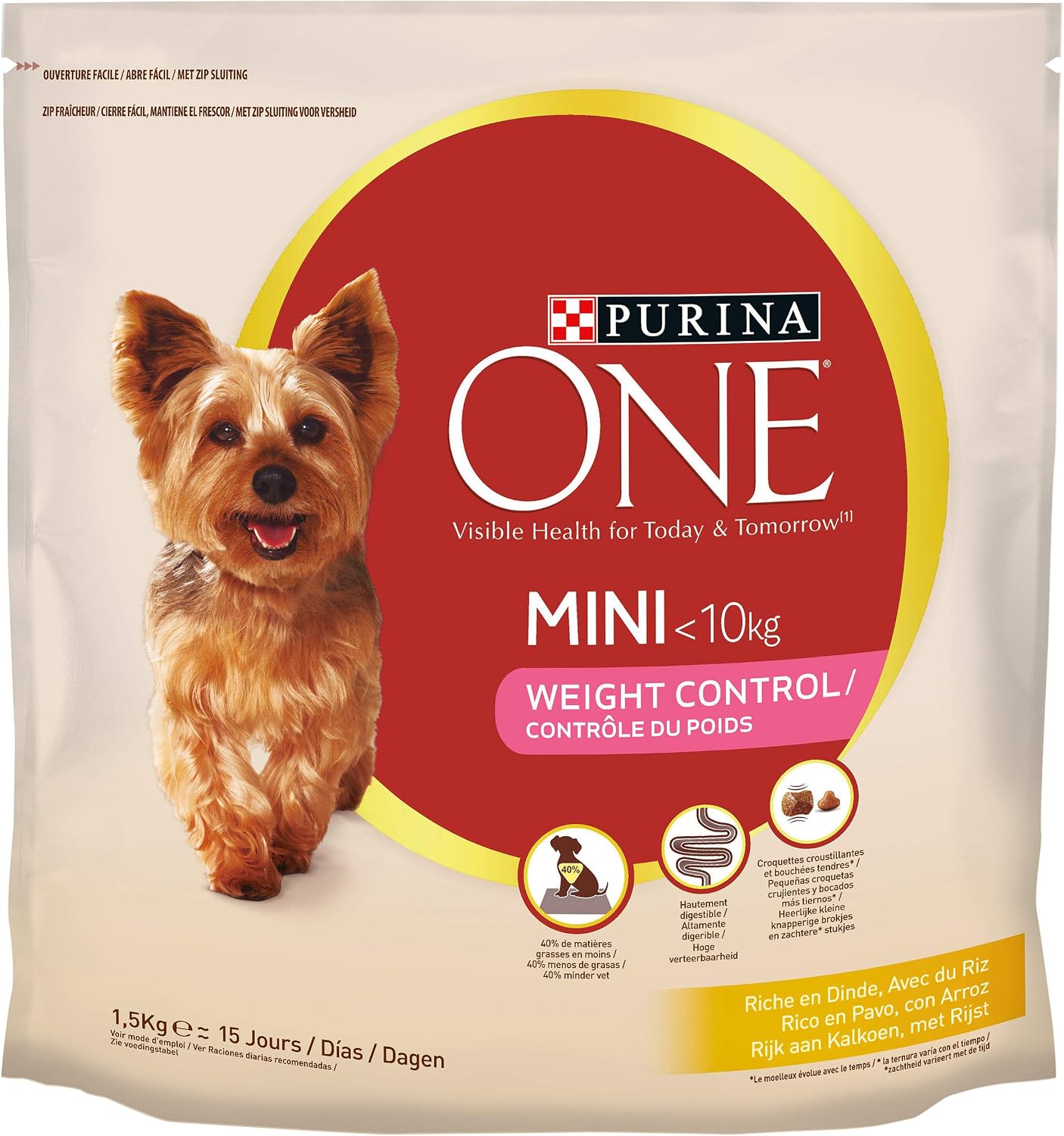 Purina One My Dog Is Food Lover Indyk 1,5 kg