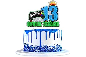 1Pcs Video Game 13th Official Teenager Cake Topper