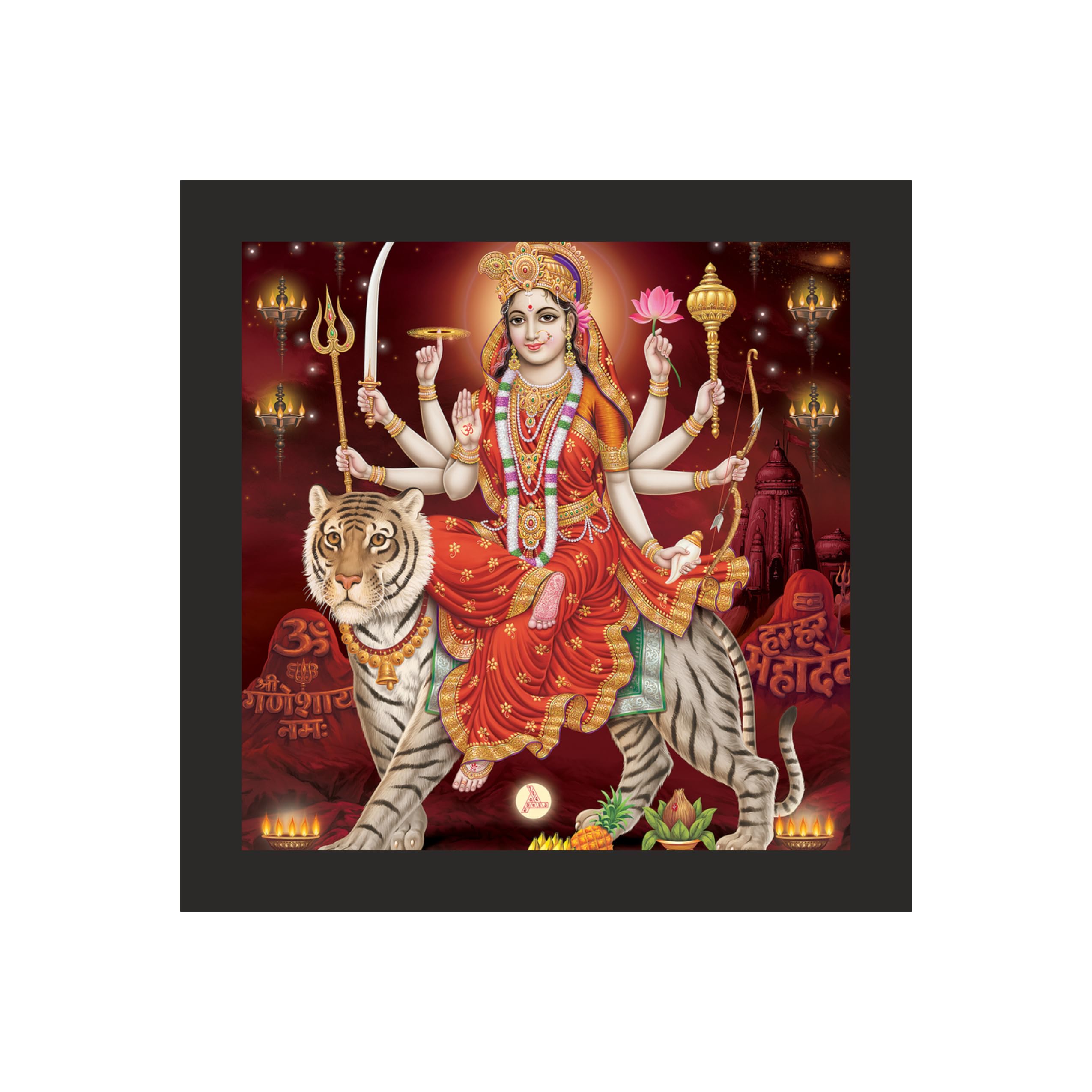 Auspicious Maa Durga Wall Art
