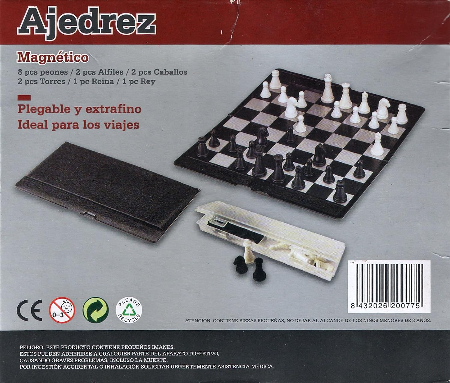 Aquamarine games ? coffret oie, ludo et échelle, set de jeux (compudid