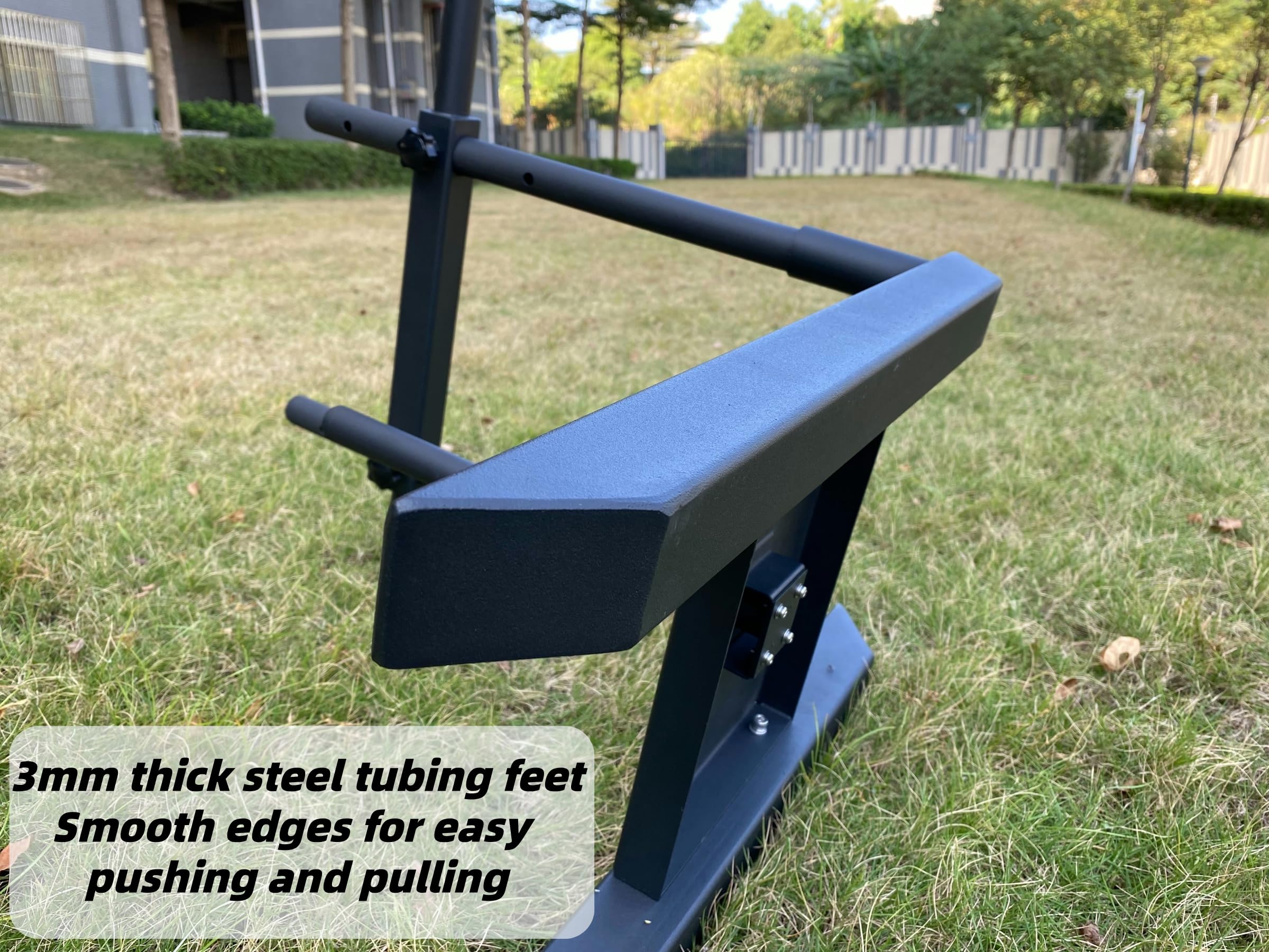 VEVOR Weight Power Pull Push Sled Workout Fitness Strength Speed Training Sled Black