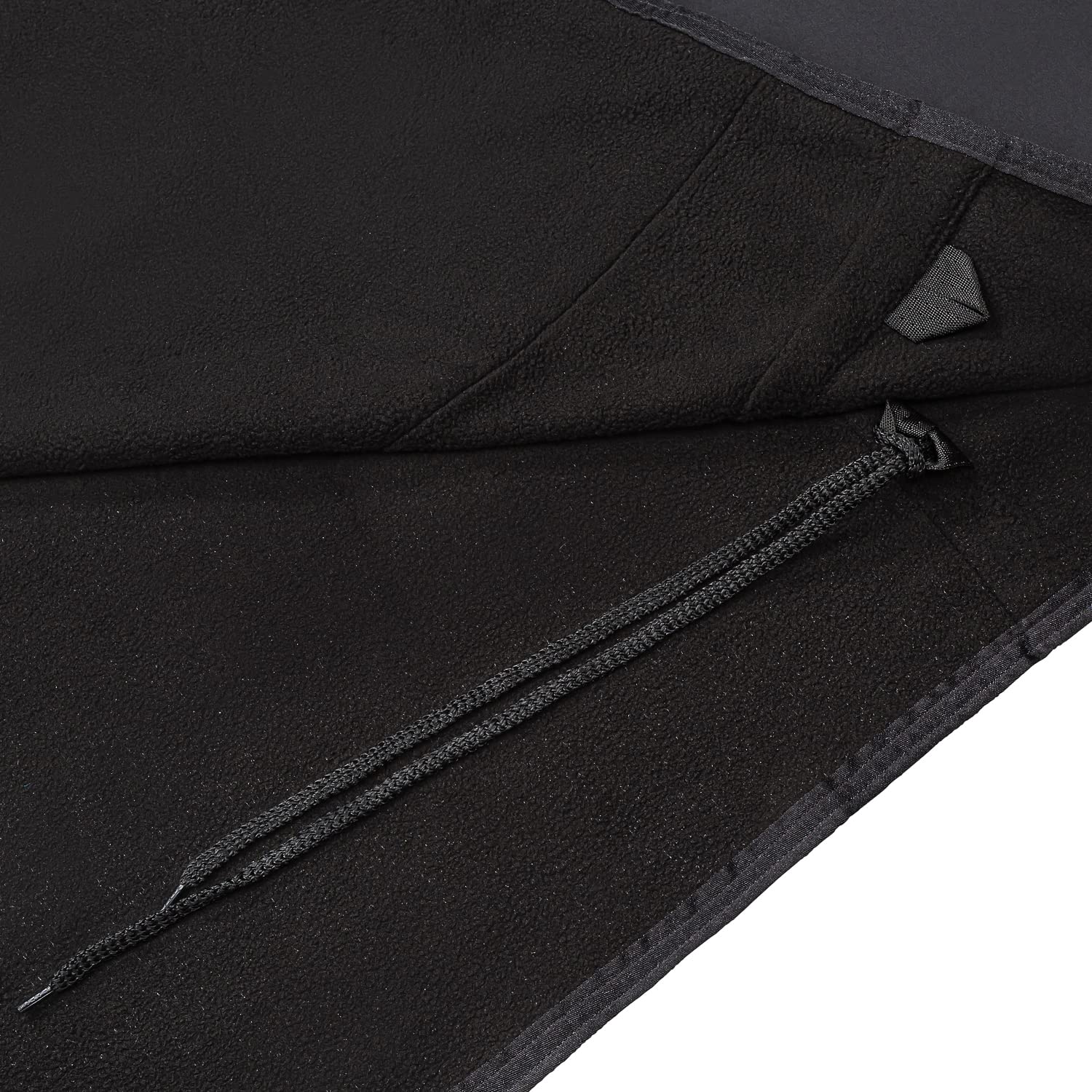 SUNRIDE Manta refrescante para Caballos (Boston) Fabricada en Softshell con Forro Polar - Secado rápido, Reflectante y Repelente a la Suciedad (135 cm, Negro)