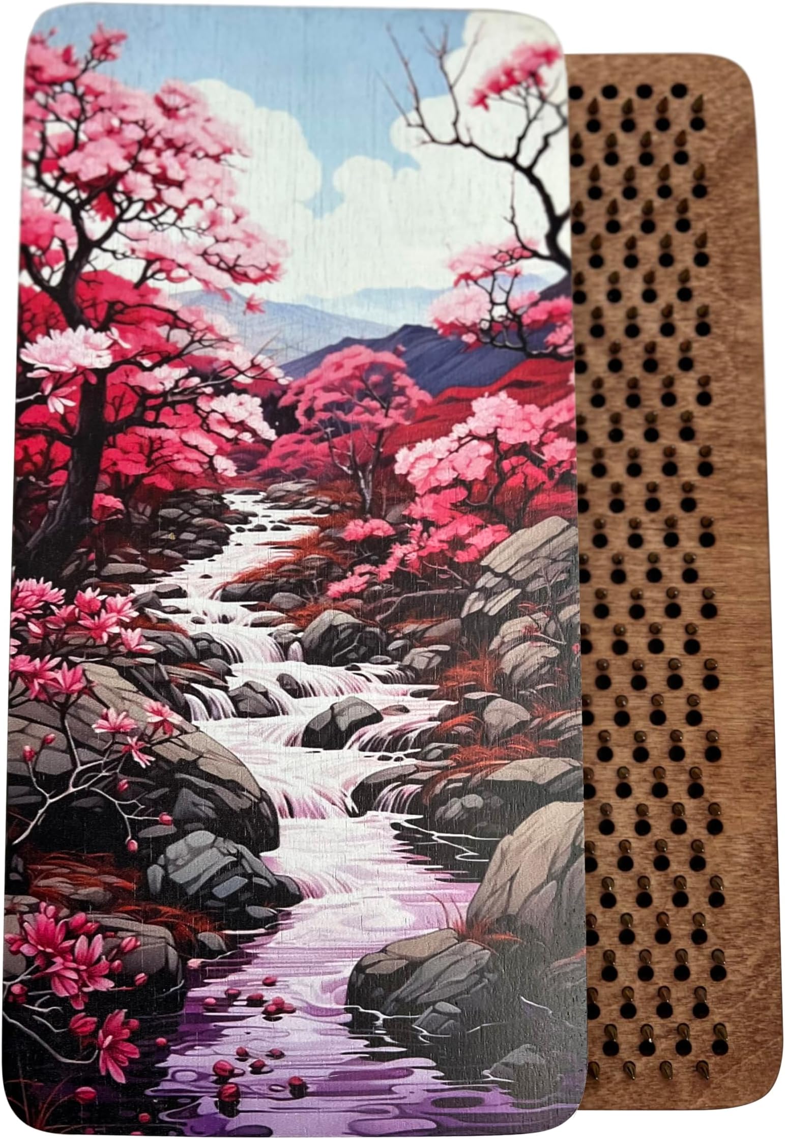 Sadhu board, Wooden Yoga Board for Acupressure and Meditation with Nails for ...