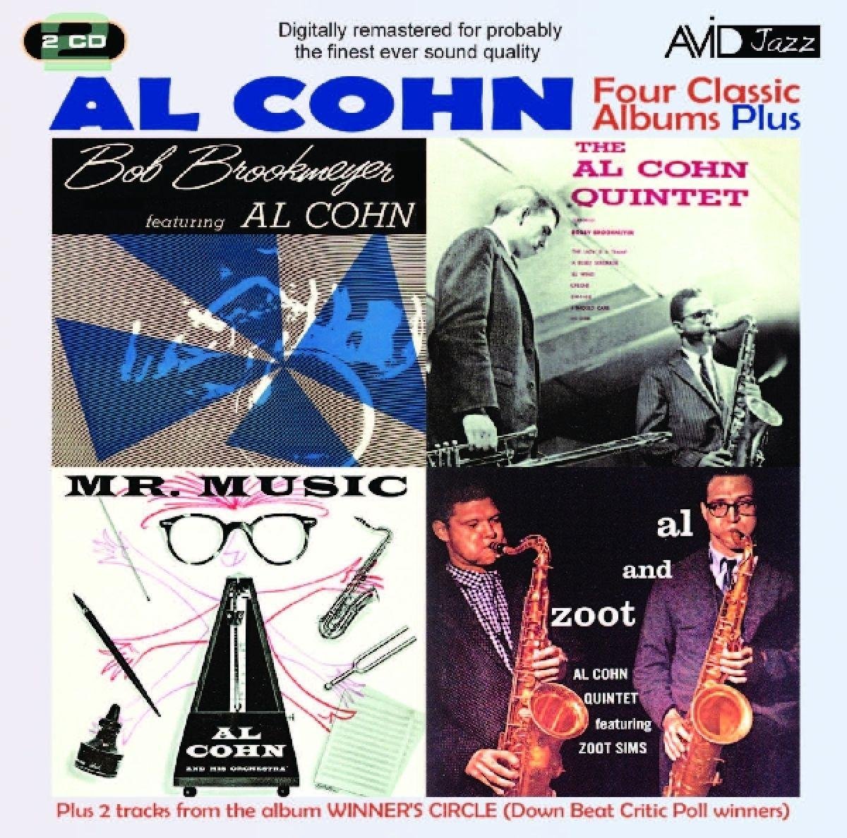 Four Classic Albums Plus (Mr Music / Al Cohn Quintet Featuring Bob Brookmeyer / Al & Zoot / Bob Brookmeyer Featuring Al Cohn)