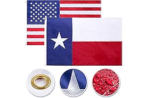 4x6 Texas Combo Flag 2-Pack