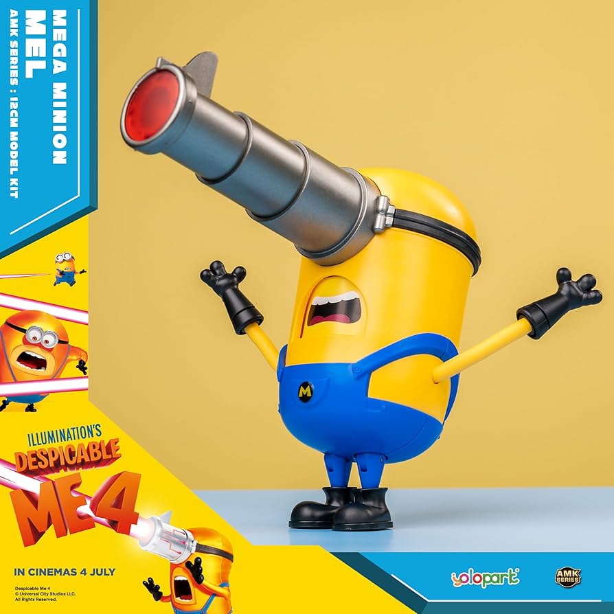 Amazon.com: Minions Toy Despicable Me 4 Toys, 4.7 Inch Mega