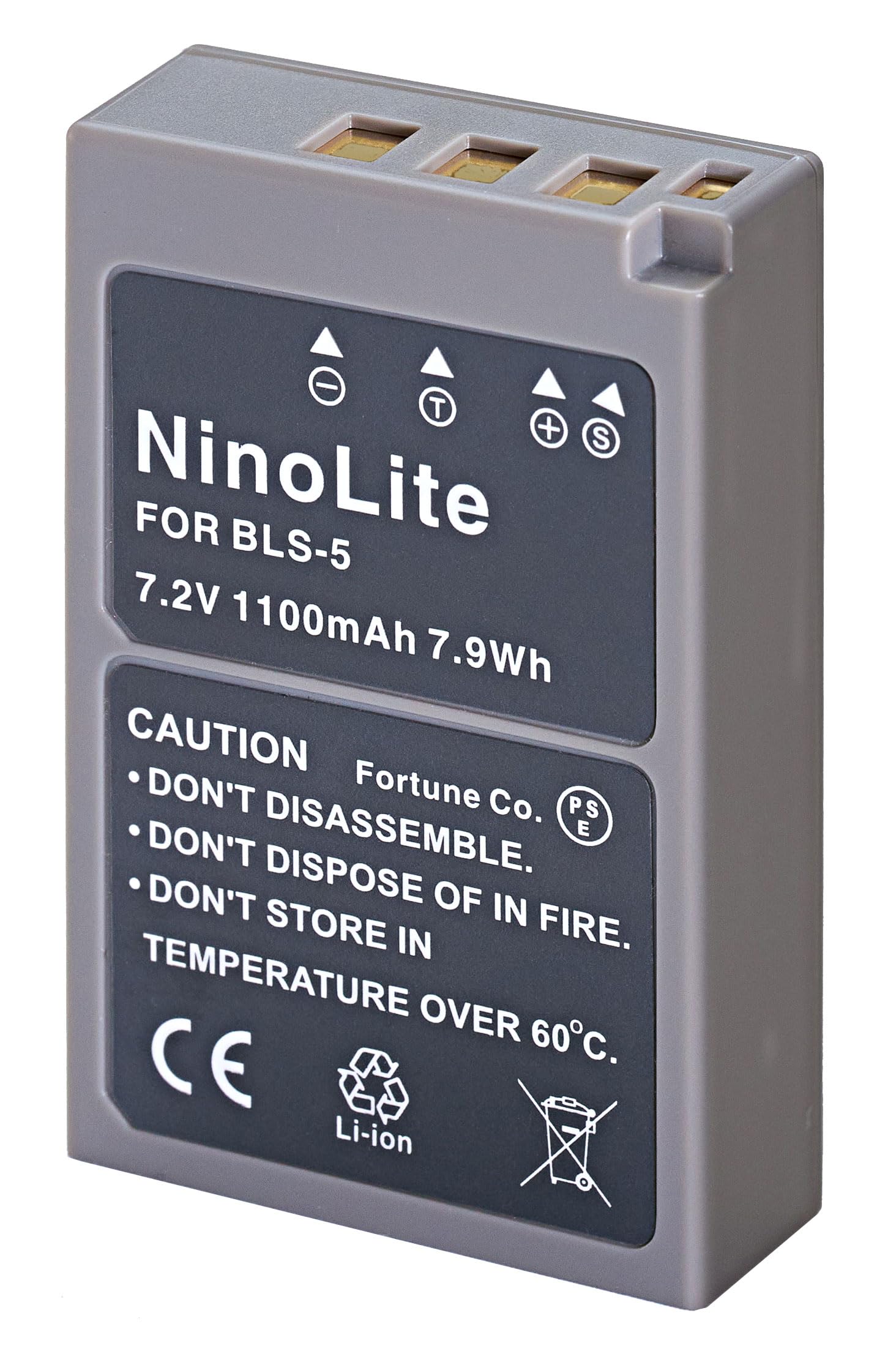 NinoLite BLS-1 BLS-5 BLS-50 互換 バッテリー オリンパス等対応 bls1_t.k.gai