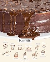 Vista 5 de Sarais - Mantequilla de nueces de cacao y avellana – Suave como la seda, paleo, vegana, sin gluten, kosher, tarro de 8.11 onzas