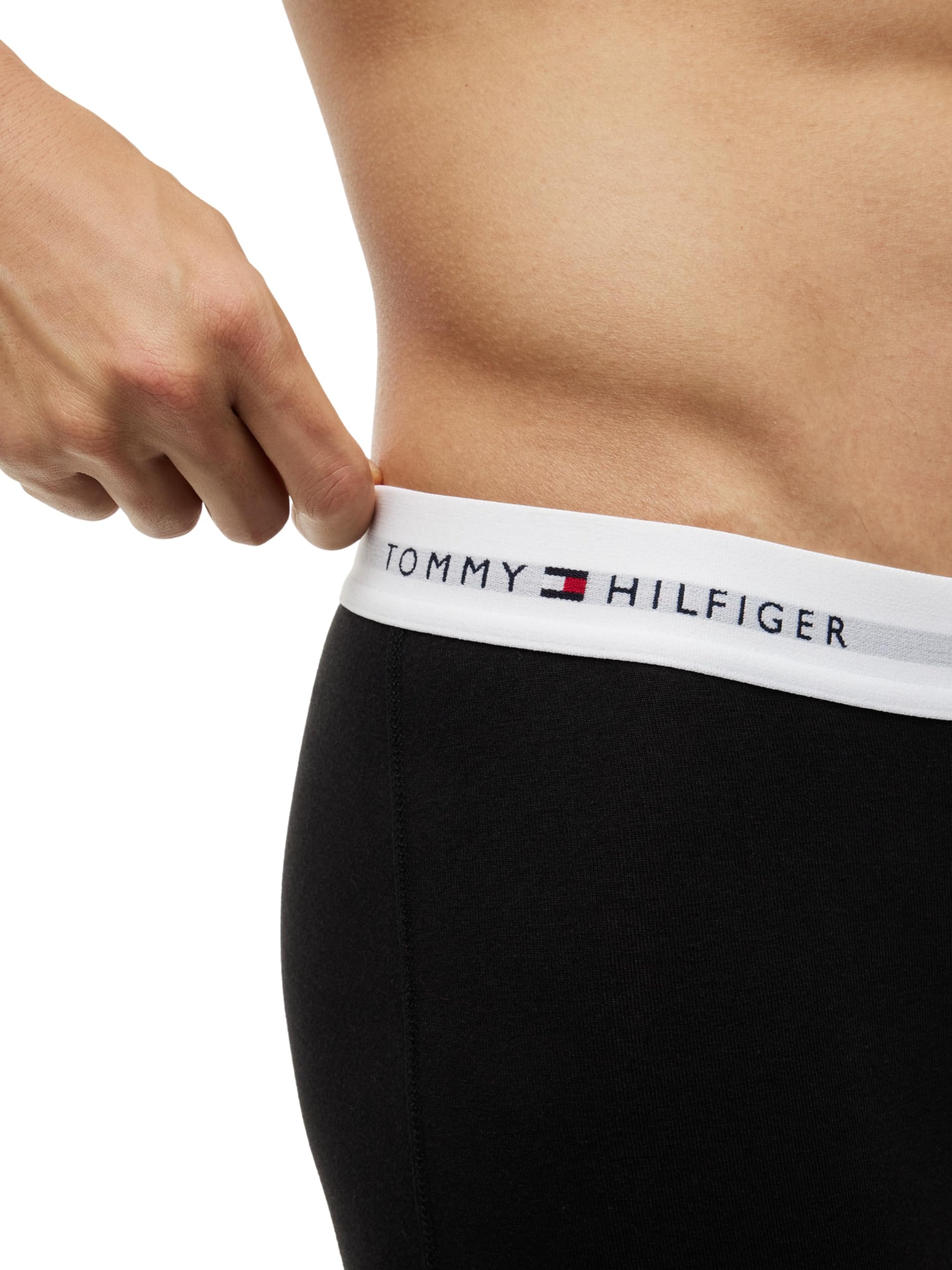 Tommy Hilfiger Pantaloncini Boxer Uomo Confezione da 5 Cotone Elasticizzato