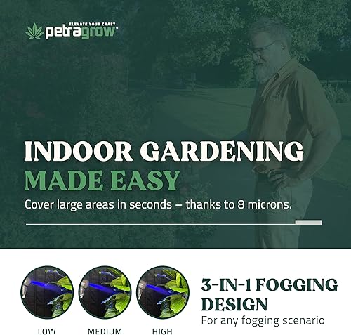 Miniatura 3 de Petra Tools Mini Fogger Pro - Mister de planta de batería (incluye la segunda botella gratis)