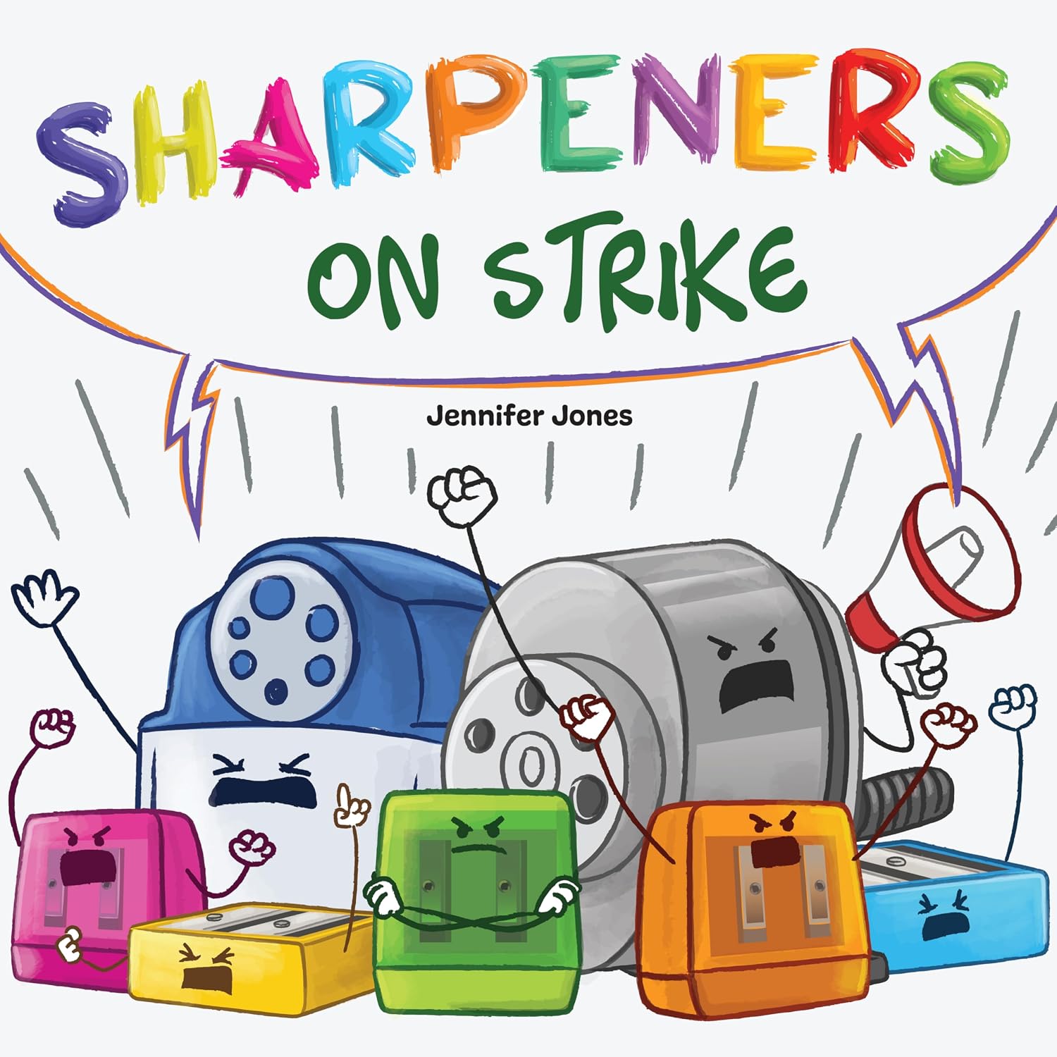 On Strike Box Set 2, Books 9-16: Books on Strike, Tablets on Strike, Paints on Strike, Play Dough On Strike, Markers on Strike, Highlighters on Strike, Sharpeners on Strike, Desks on Strike