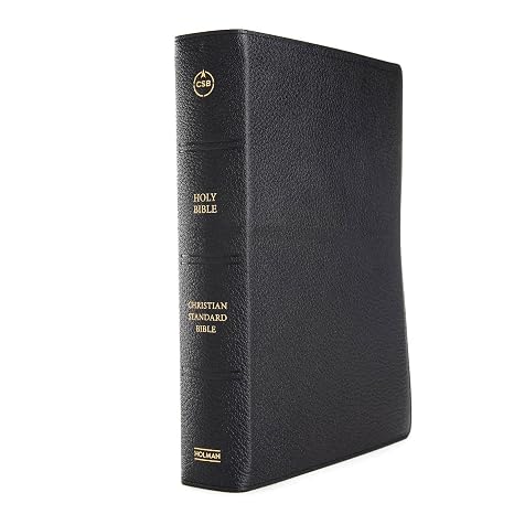 دراسة الكتاب المقدس Csb، مجموعة هولمان المصنوعة يدويًا، جلد الماعز الأسود الفاخر، الحروف الحمراء، ملاحظات الدراسة والتعليق، الرسوم التوضيحية، المقالات، دراسات الكلمات، الخطوط العريضة، نوع الكتاب المقدس سهل القراءة