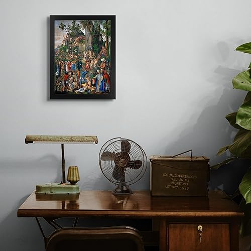 Miniatura 4 de Cabaña perdida El martirio de los diez mil por Albrecht Durer  Impresión sin marco  Reproducción de pinturas de obras de arte finas  Póster