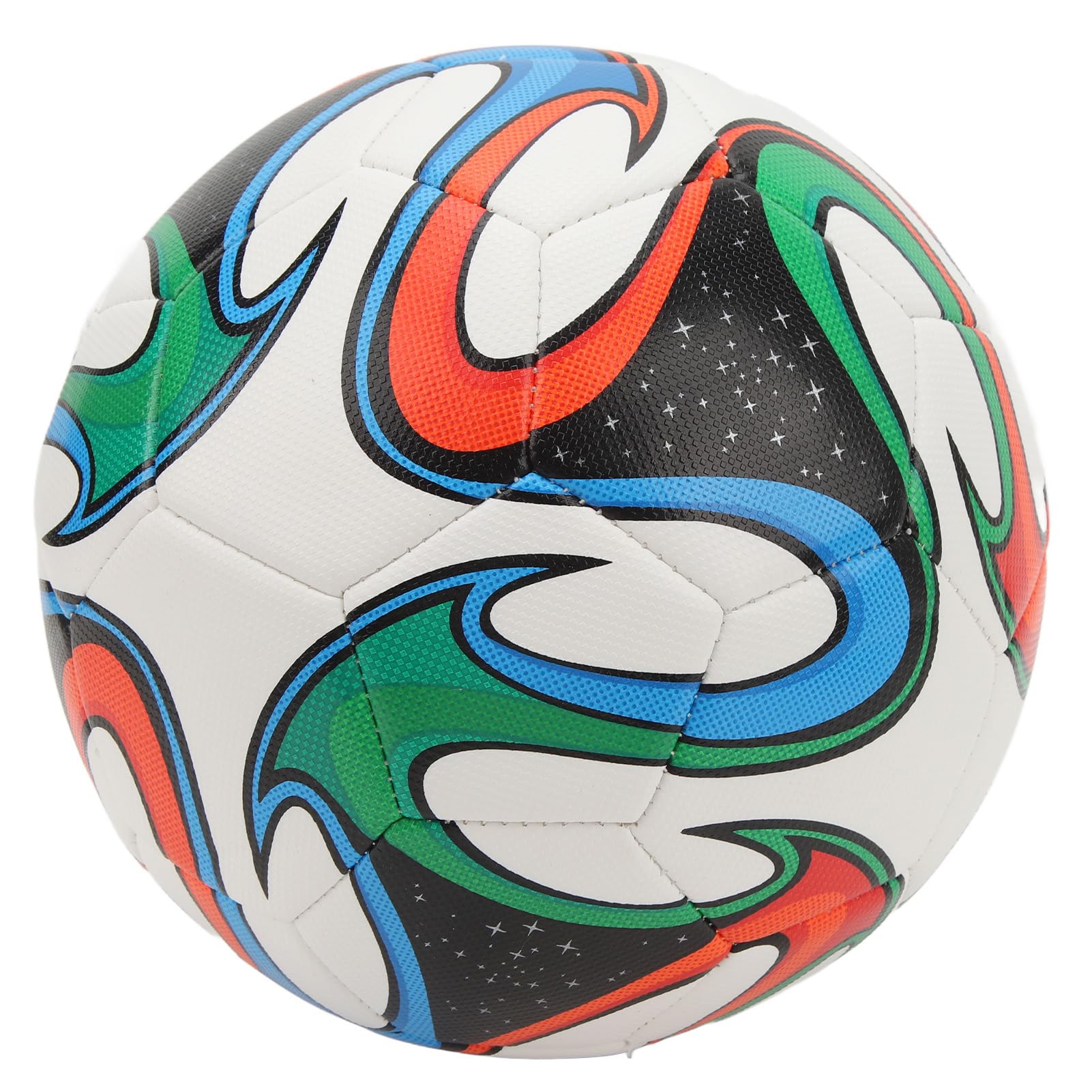 POYHKFD Pallone da calcio misura 5 per adulti e studenti, palla da calcio misura 5, alta elasticità, morbida e impermeabile, in pelle PU, per adulti, studenti, allenamento, partita, per interni ed