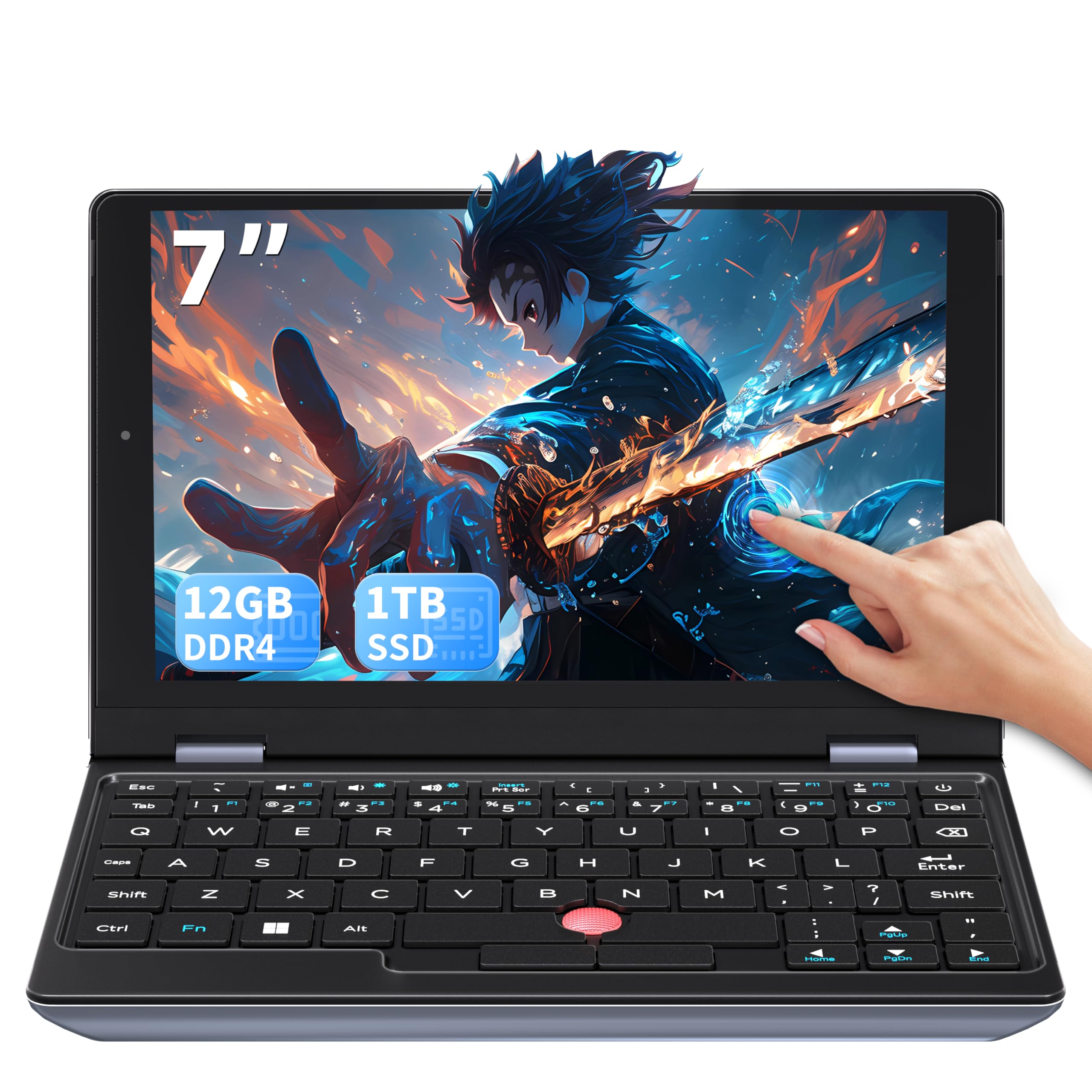 Amazon.com: Fsjun 7-inch HD mini Touchscreen Laptop,12GB DDR4 RAM