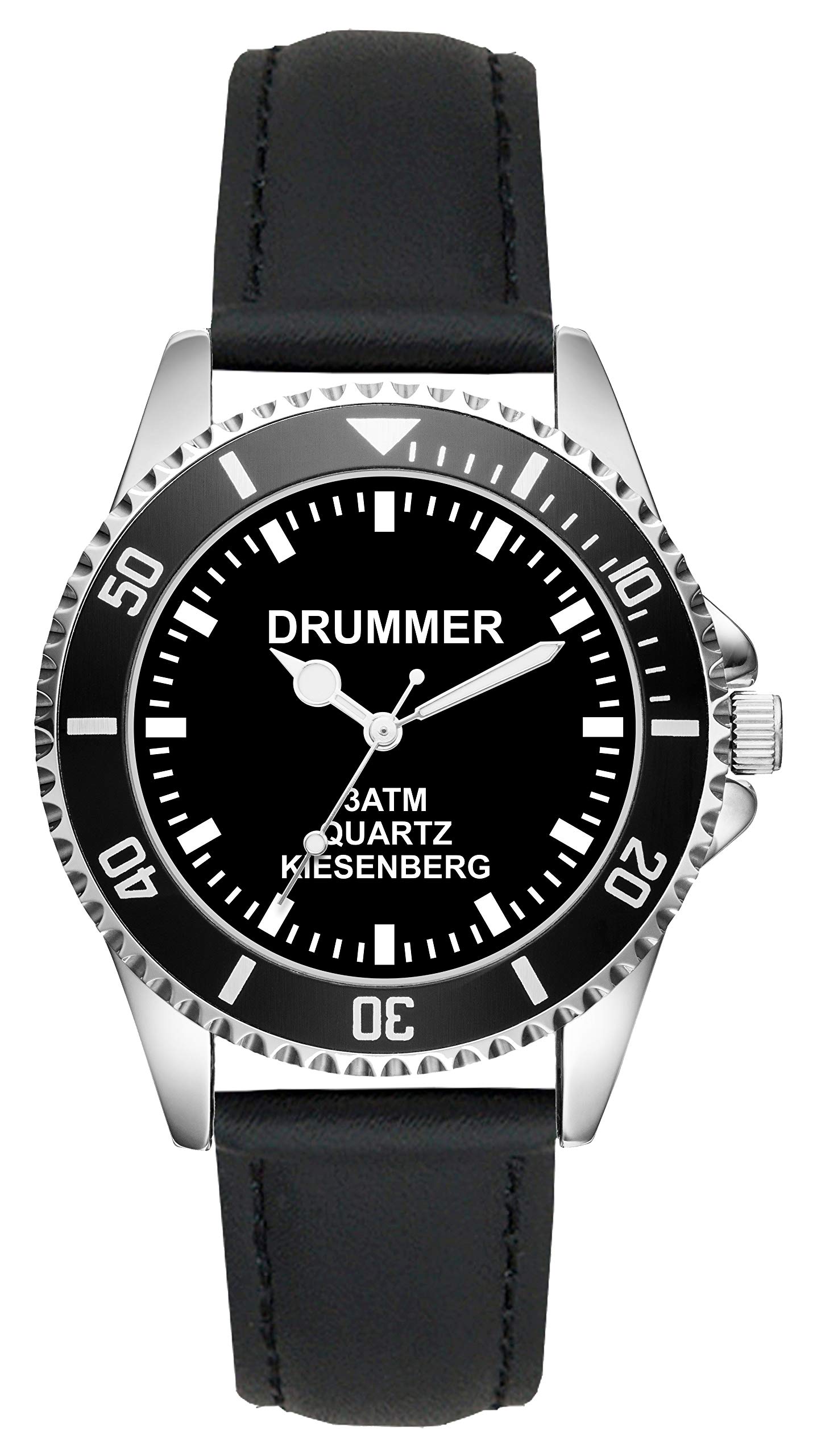 KIESENBERG Drummer Schlagzeug Geschenk Artikel Idee Fan Uhr L-2453