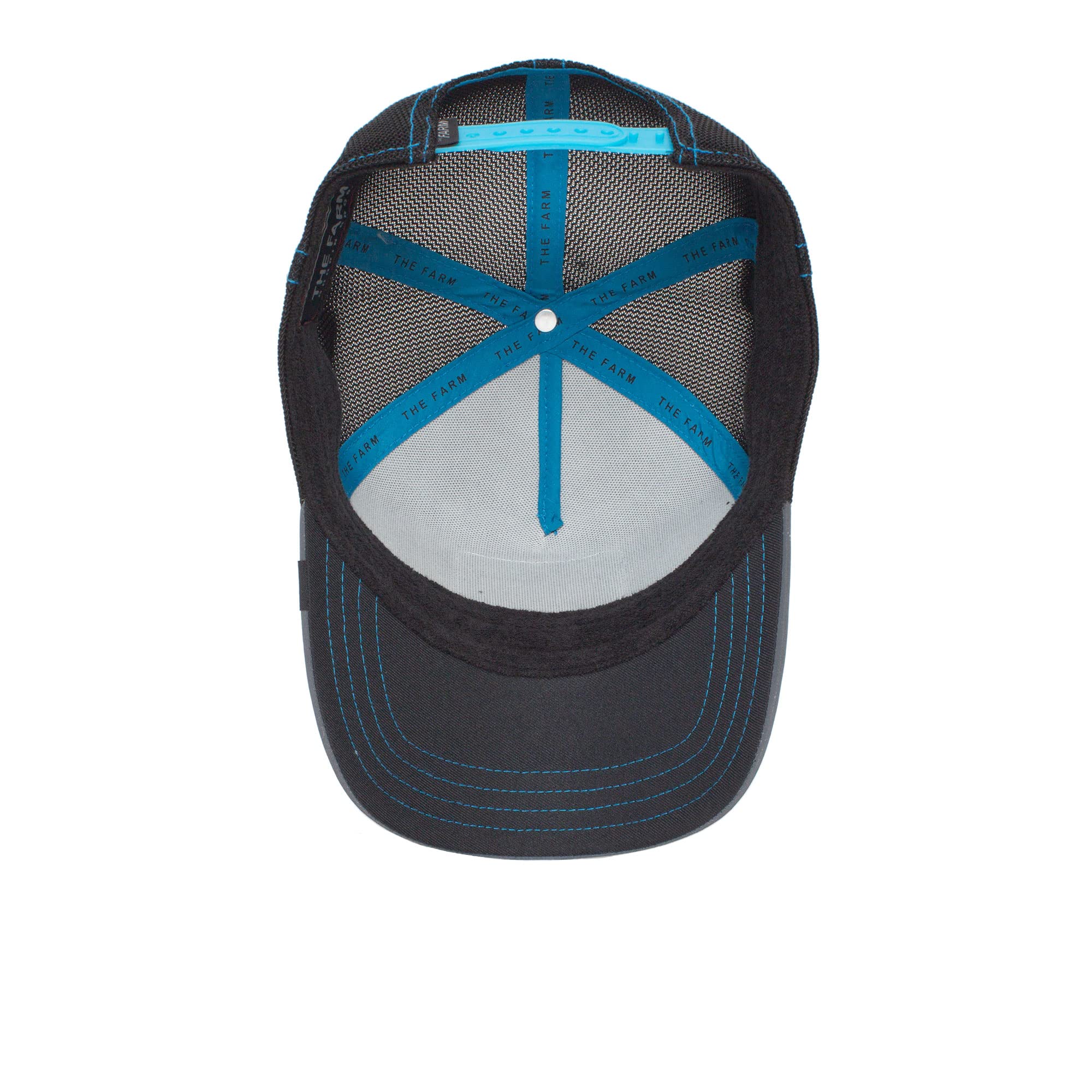 Goorin Bros. The Farm Reflective Collection Gorra de Camionero Unisex, Ajustable, Talla única, Negro, Talla única