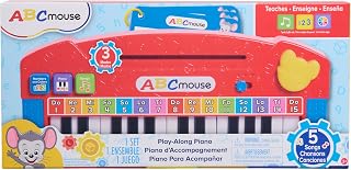 ABCmouse Play-Along Piano: 25-Key Kids Learning Toy with 3 Modes, Numbers, Colors & Songs for Ages 3+ by Just Play