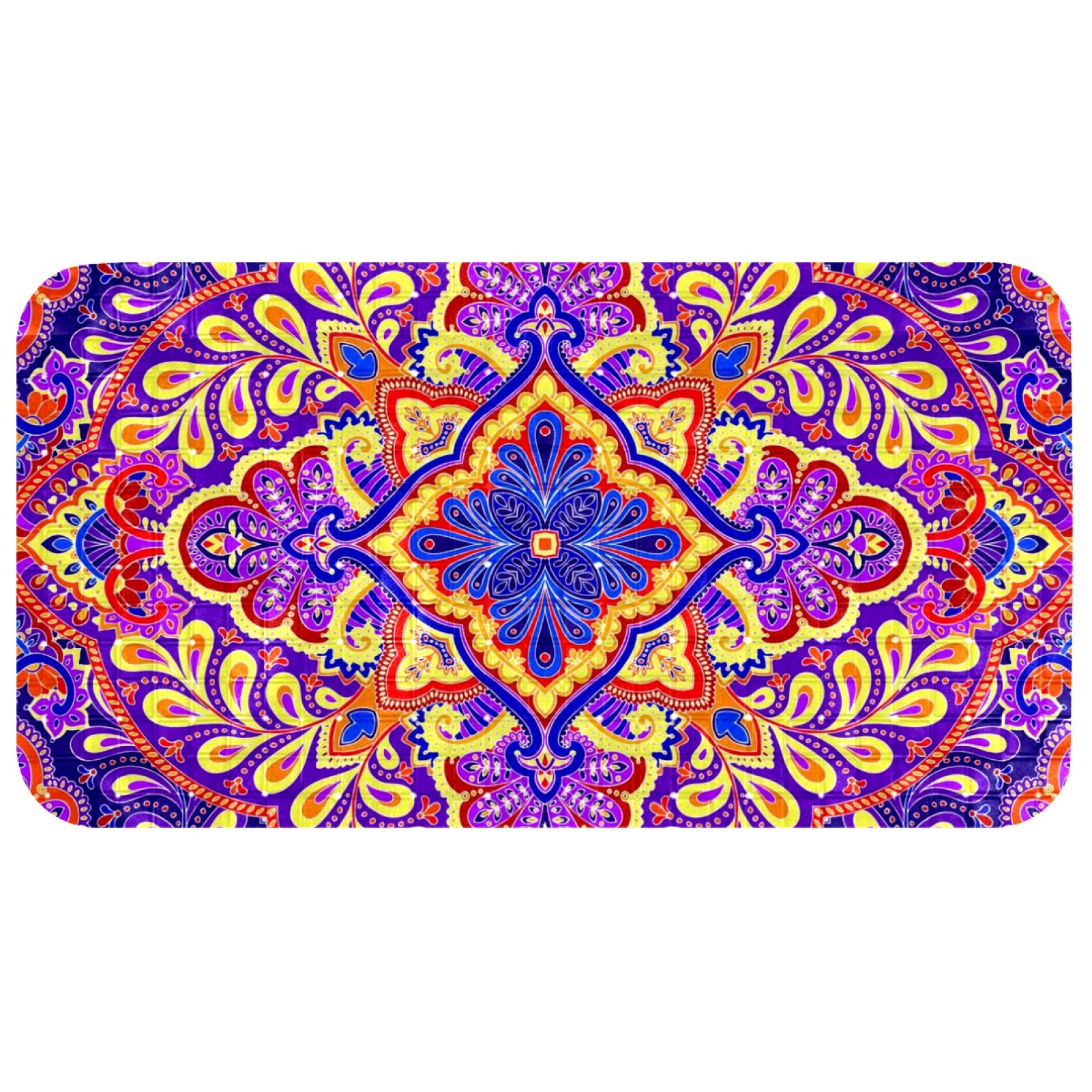 Tapis de bain antidérapant bébé pour un moment de détente floral