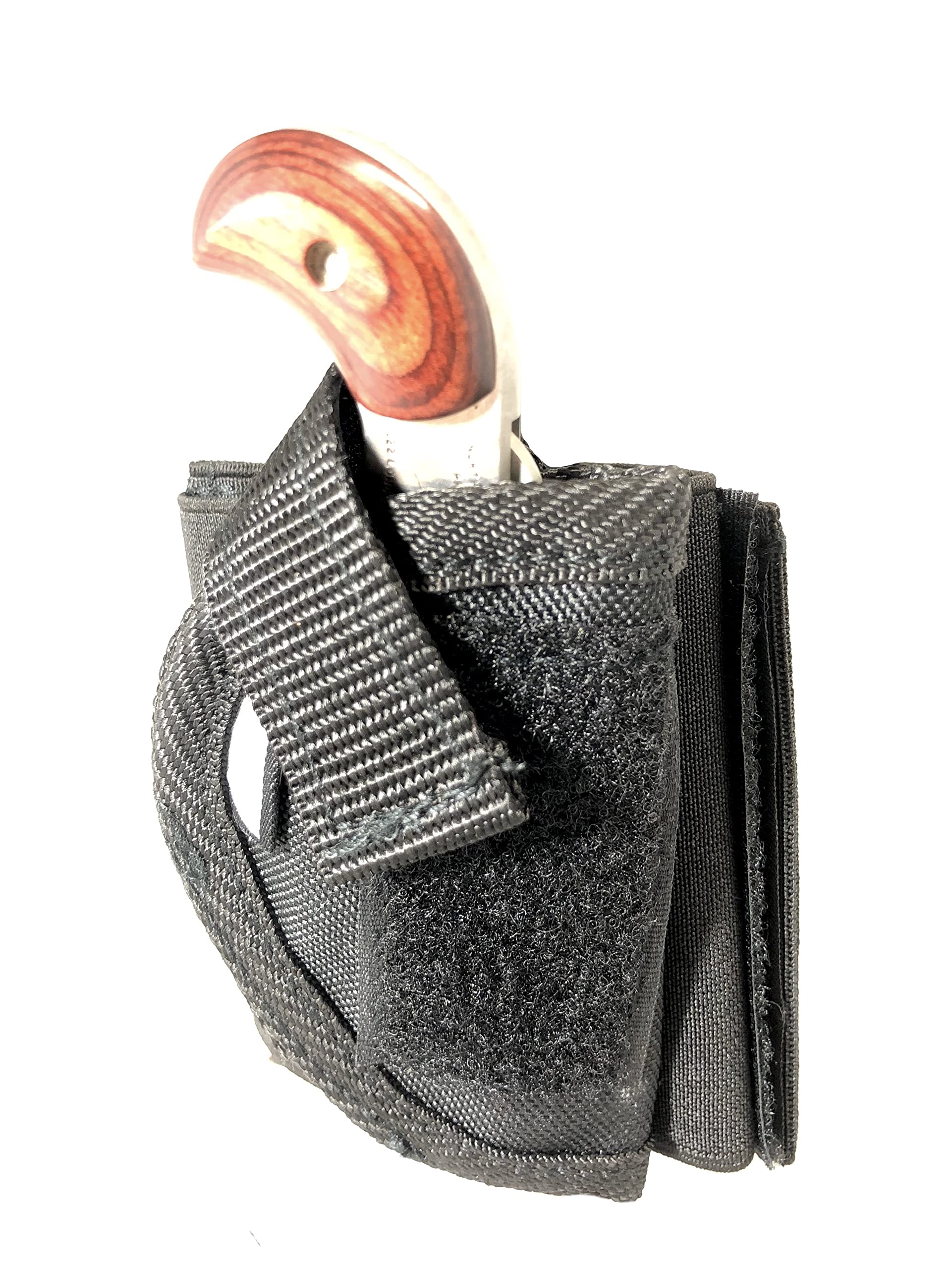 Buy Ankle Holster fits NAA 5 Shot Mini Revolver .22 Mag Black Nylon