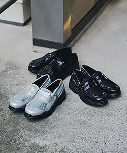 未使用　タケオキクチ別注　カミナンド　ビットローファーサンダル　9 2WAY】スニーカーソールローファー（その他） | tk.TAKEO