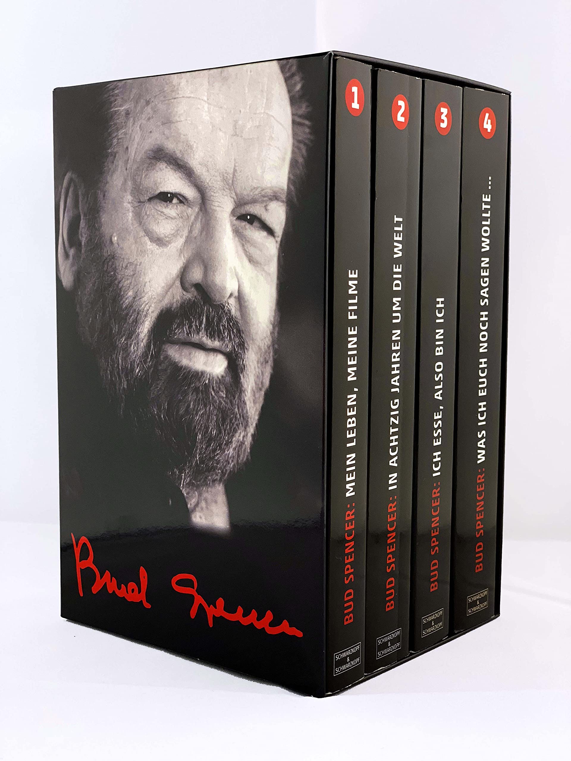 Bud Spencer: Alle vier Bud-Spencer-Paperbacks im Schuber
