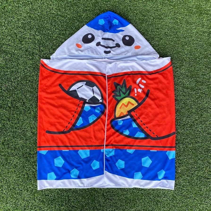 Amazon.co.jp: FC琉球 ジンベーニョ フード付き冷感タオル