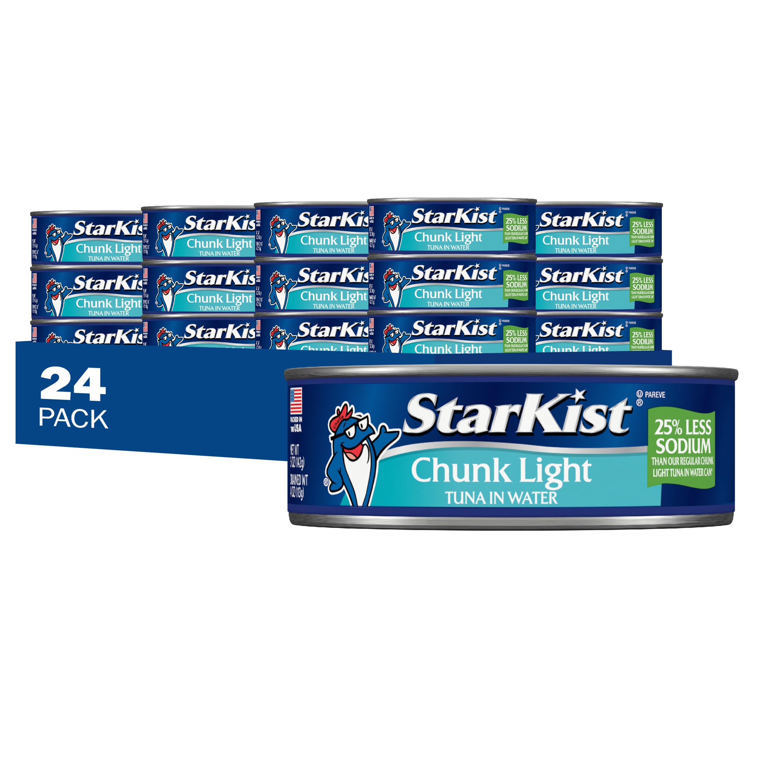 StarKist 25% Less Sodium Chunk Light Tuna in Water