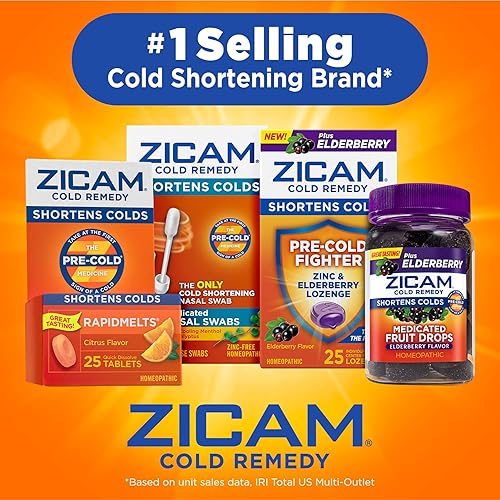 Miniatura 12 de Zicam Cold Remedy RapidMelts - tabletas para el resfriado, 201202A, 1