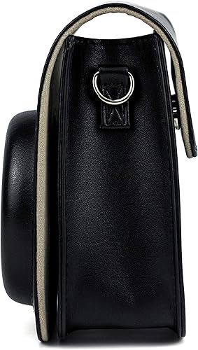 Miniatura 3 de Funda para cámara instantánea Fujifilm Instax Mini 11, funda de PU con correa extraíble para cámara Fujifilm Instax Mini 11 (negro)
