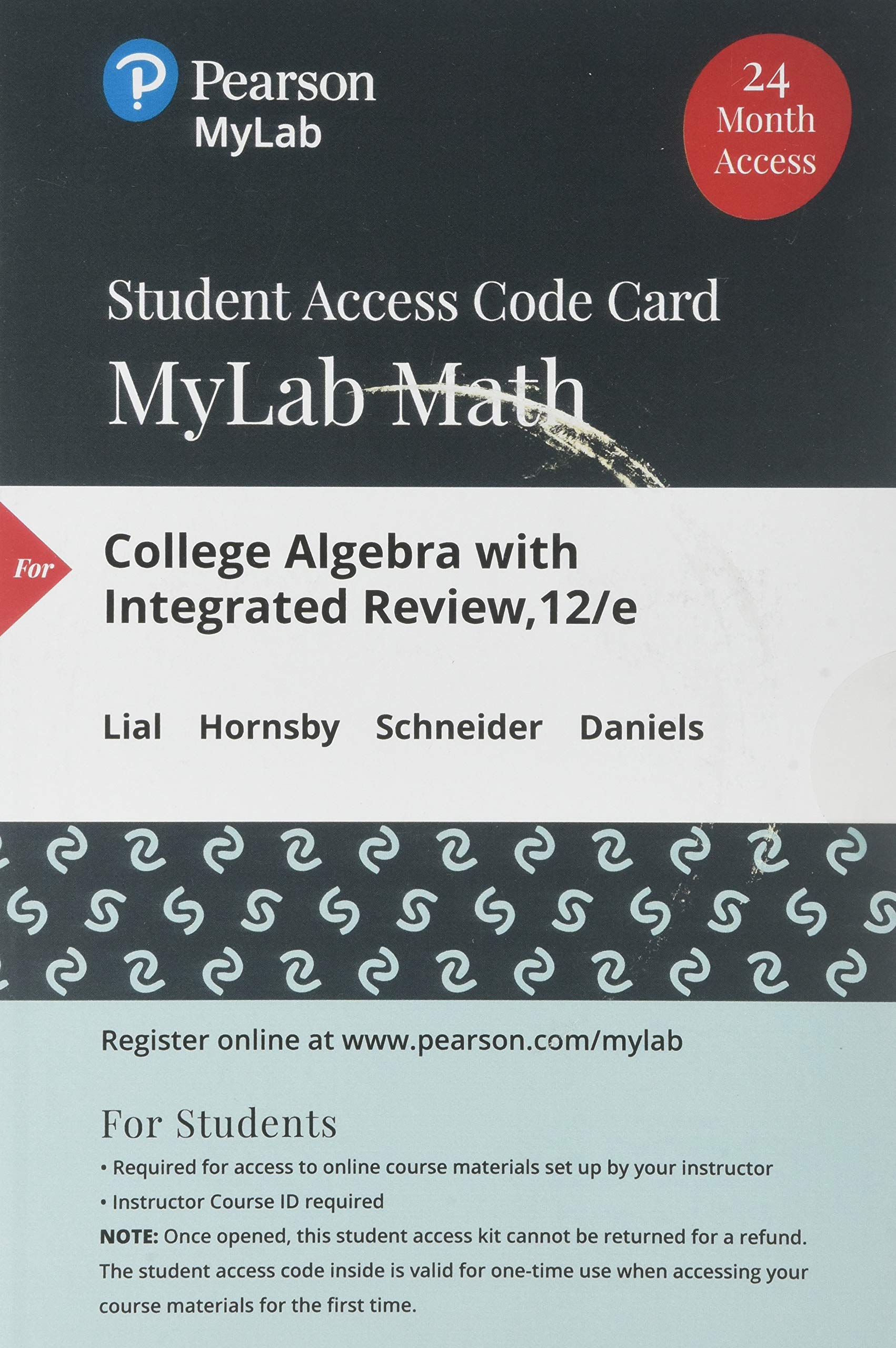 College Algebra with Integrated Review - MyLab Math with Pearson eText ...
