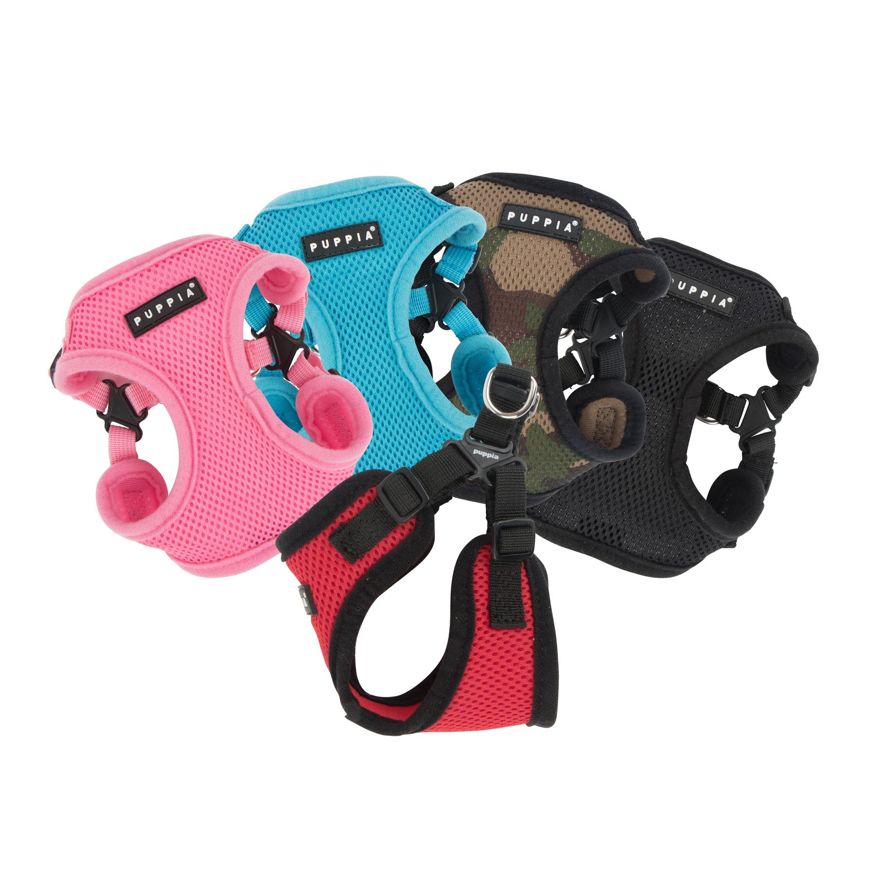 Puppia PARA-HC1533 Soft HARNESS C, M, różowy